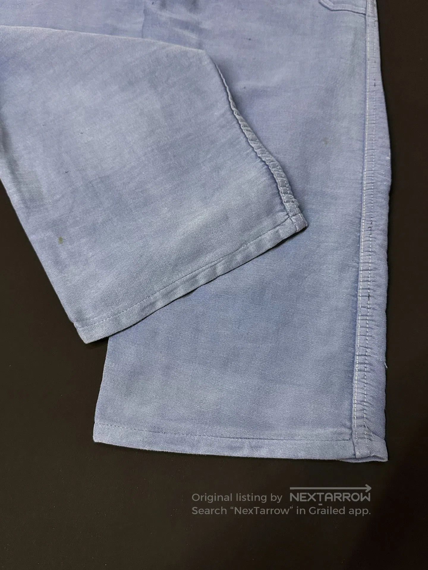 Vintage Vintage 50s French Workwear Moleskin Boro Pants. Size US 31 - 8 Thumbnail