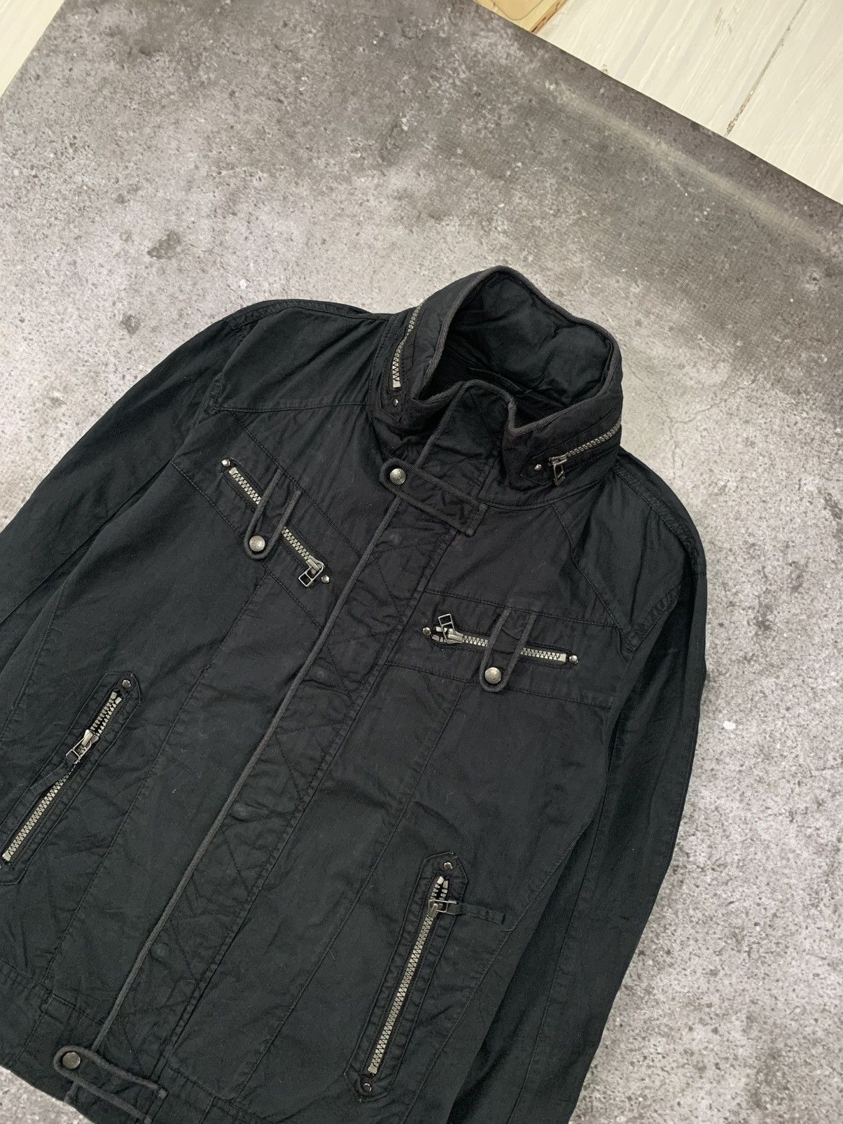 Japanese Brand Vondutch Y2k Black Jacket Size US S / EU 44-46 / 1 - 7 Thumbnail