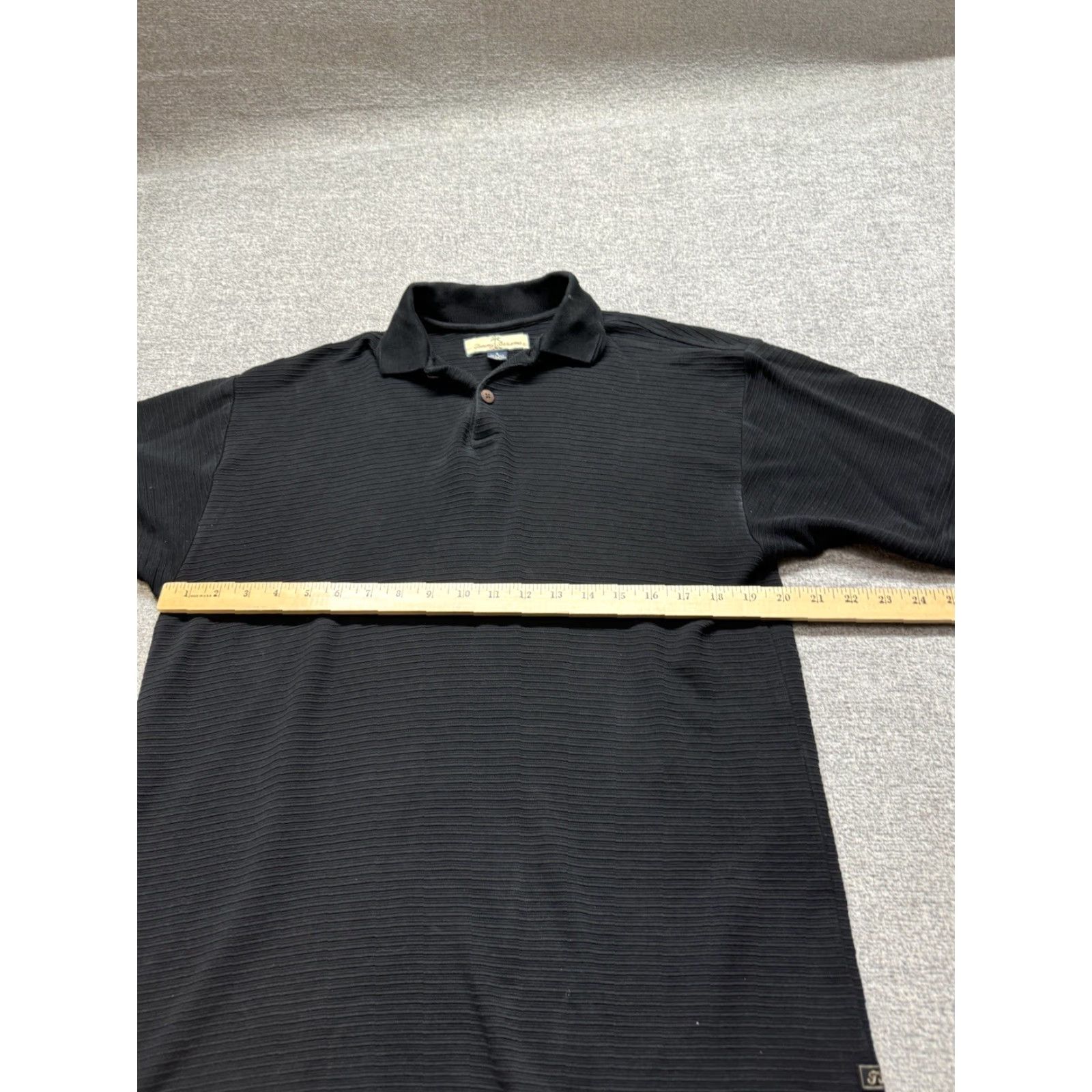 Tommy Bahama Tommy Bahama Polo Shirt Mens Small Black Outdoors Logo Golf Golfer Polo Shirt Mens Black Outdoor Golf Size US S / EU 44-46 / 1 - 7 Thumbnail