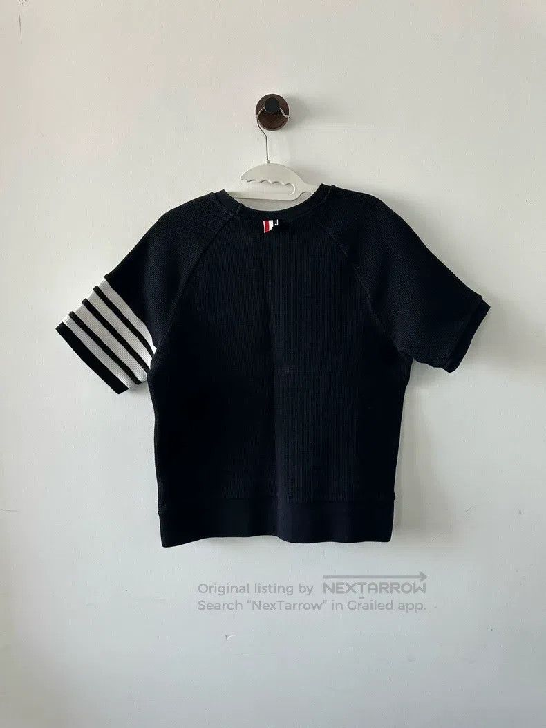 Thom Browne Thom Browne Waffle Short-sleeve Sweatshirt Size US L / EU 52-54 / 3 - 2 Thumbnail