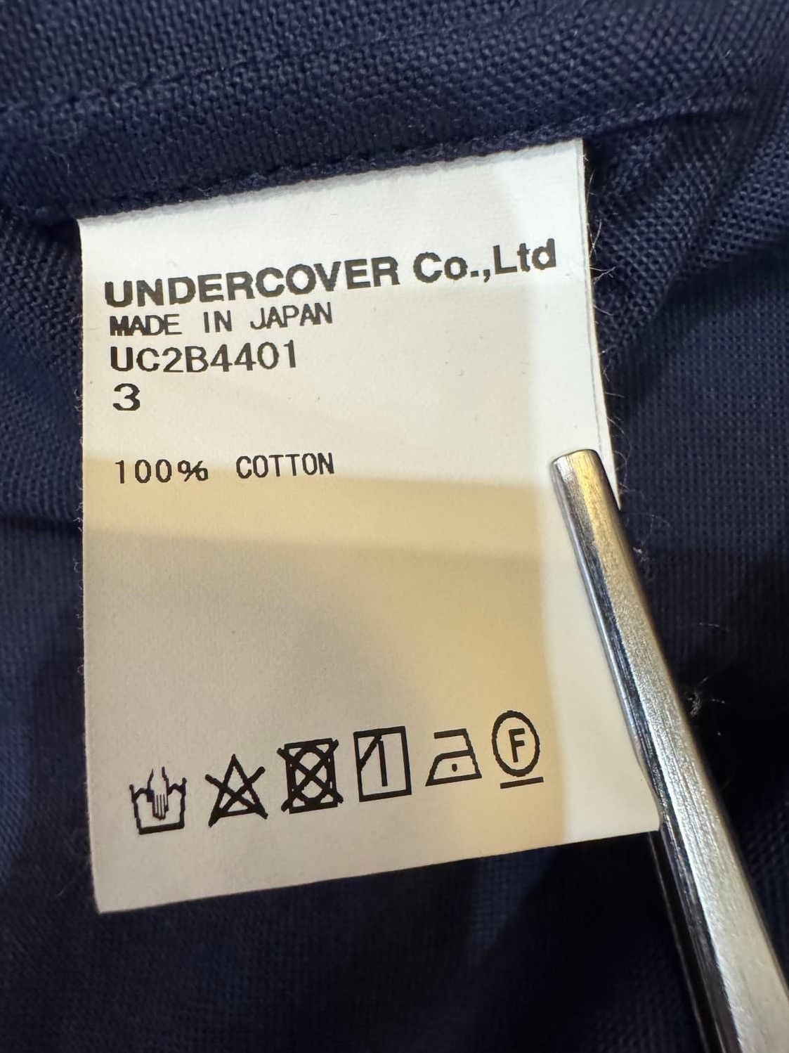 Undercover Undercover Psycho Black Button Up Shirt Size US L / EU 52-54 / 3 - 9 Thumbnail
