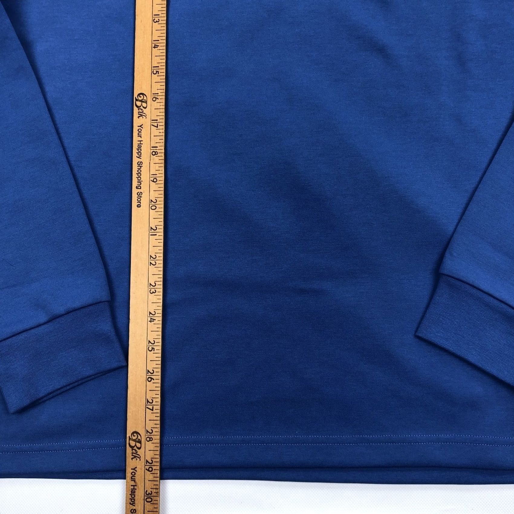 Brooks Brothers Brooks Brothers Men's XL Blue Activewear Pullover 1/4 Zip Raglan Sleeve Yacht Boat Mock Neck Golf Casual Everyday Shirt Size US XL / EU 56 / 4 - 4 Thumbnail
