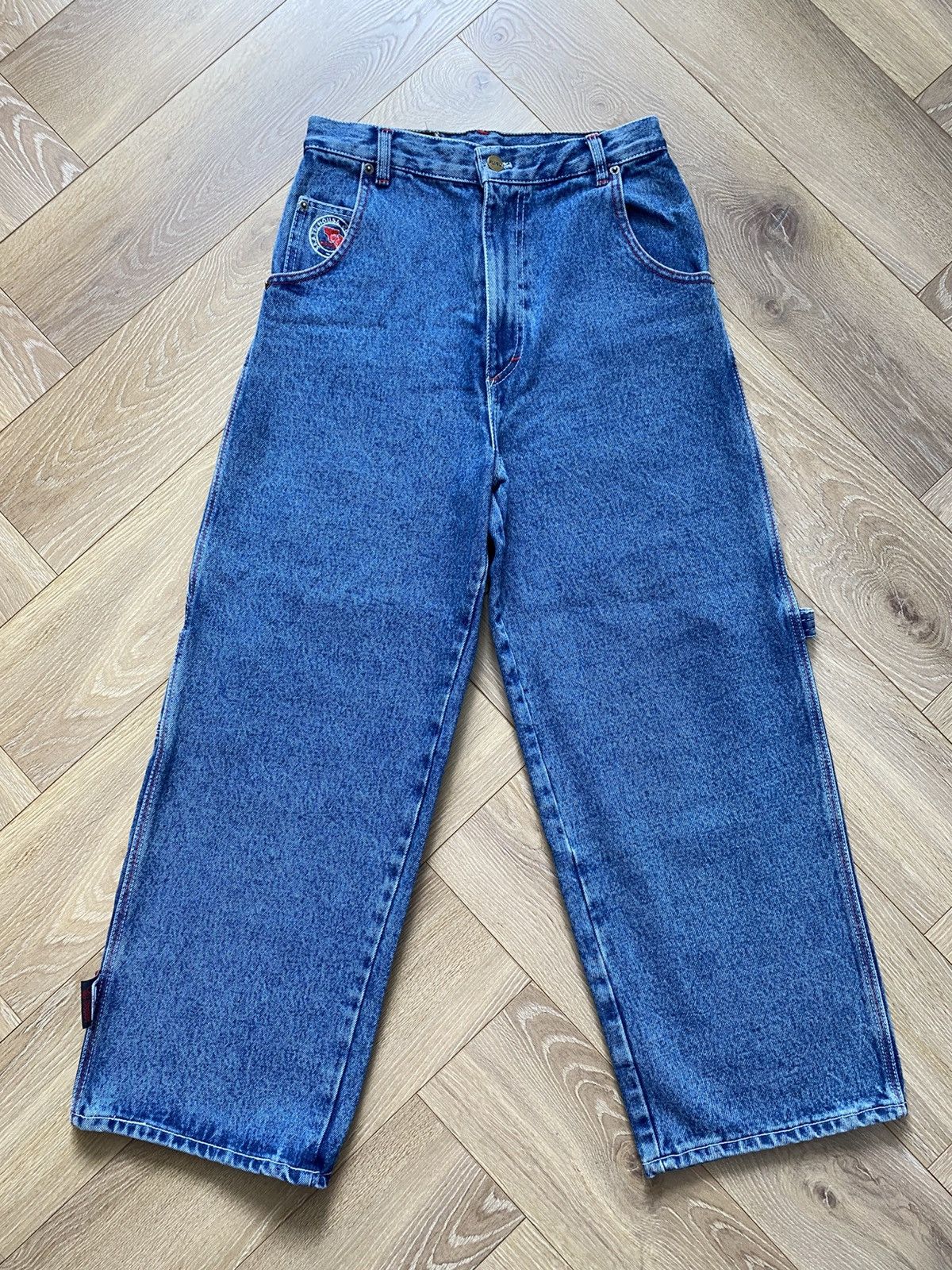 Fubu × Vintage Fubu Vintage Y2k Denim Jeans Pants Trousers Hiphop Drip Swag Size 26" / US 2 / IT 38 - 2 Thumbnail