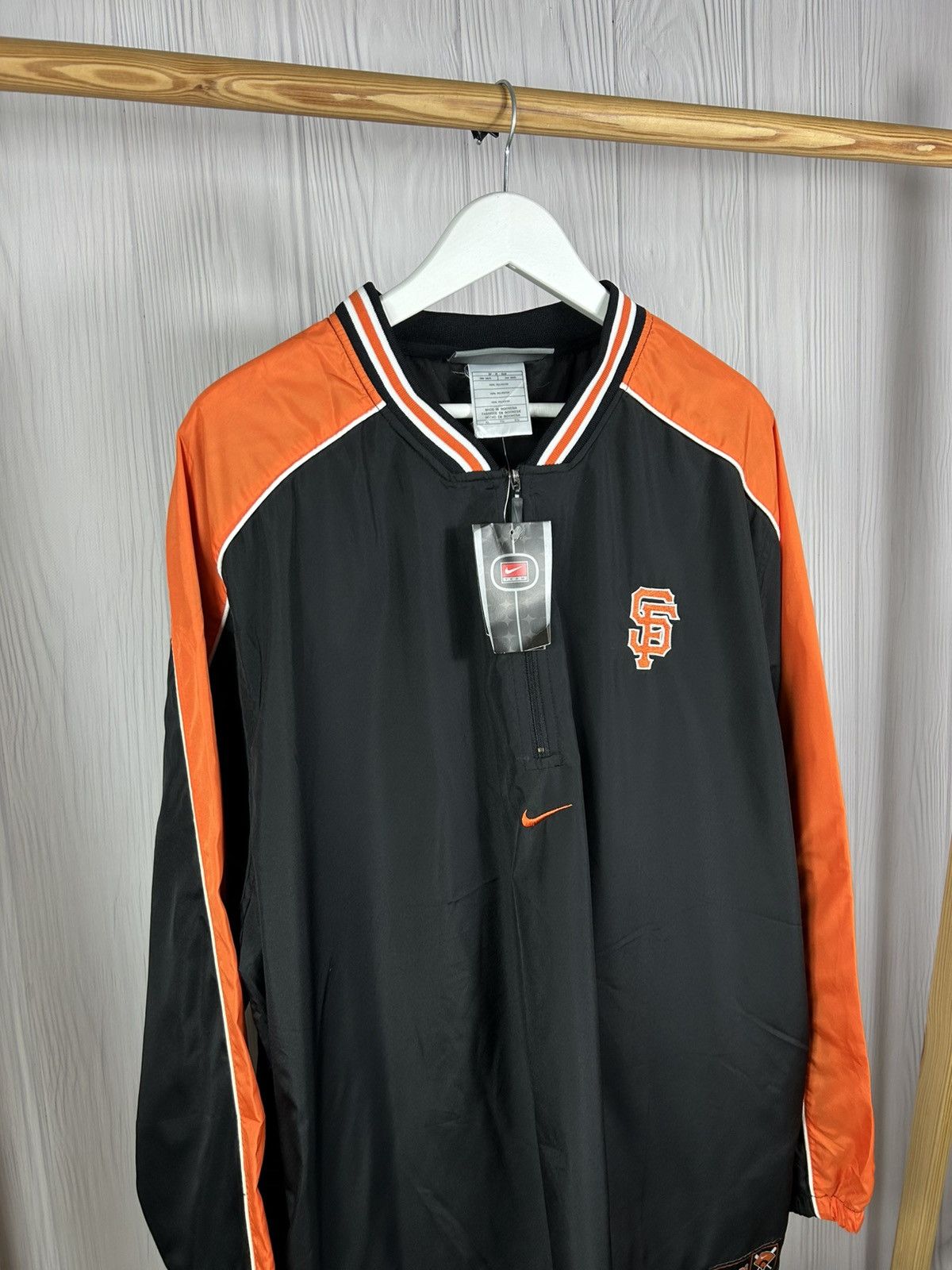 Nike Vintage Nike San Francisco Giants Windbreaker Jacket Size XL Size US XL / EU 56 / 4 - 2 Thumbnail