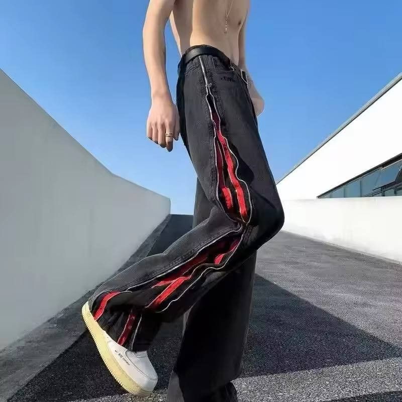Japanese Brand × Vintage vintage jeans with double zipper Size US 36 / EU 52 - 5 Thumbnail