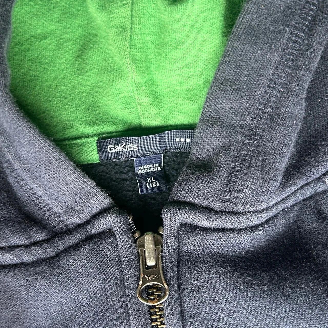 Gap y2k Navy and green Gap Surf Team hoodie Size US XL / EU 56 / 4 - 4 Thumbnail