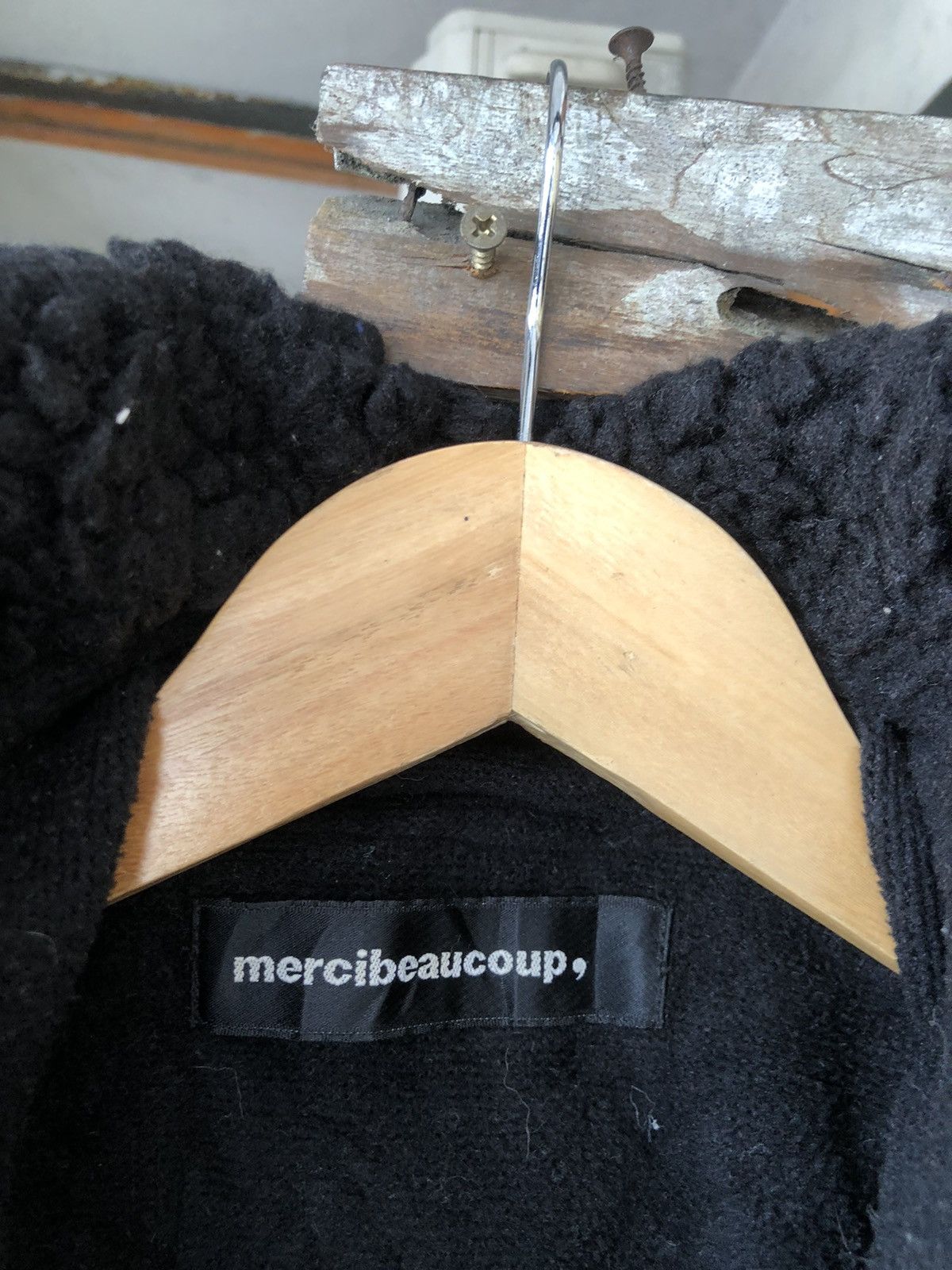 Issey Miyake Nice🥷Mercibeaucoup by Issey Miyake Big Hoodie Fleece Jacket Size L / US 10 / IT 46 - 8 Thumbnail