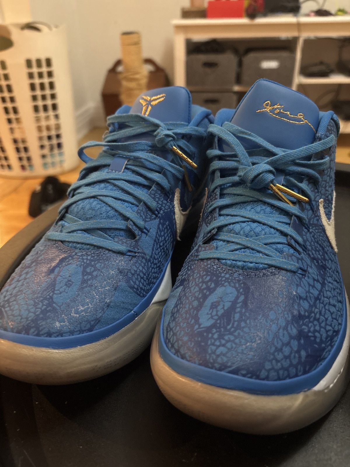 Nike Kobe A.D Mid ‘Demar DeRozan’ PE Size US 8.5 / EU 41-42 - 6 Thumbnail
