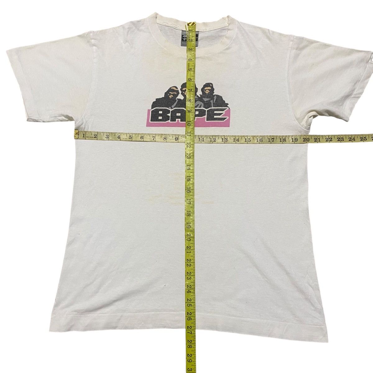 Bape Vintage 90s Bape Shirt Distressed Size US M / EU 48-50 / 2 - 12 Thumbnail