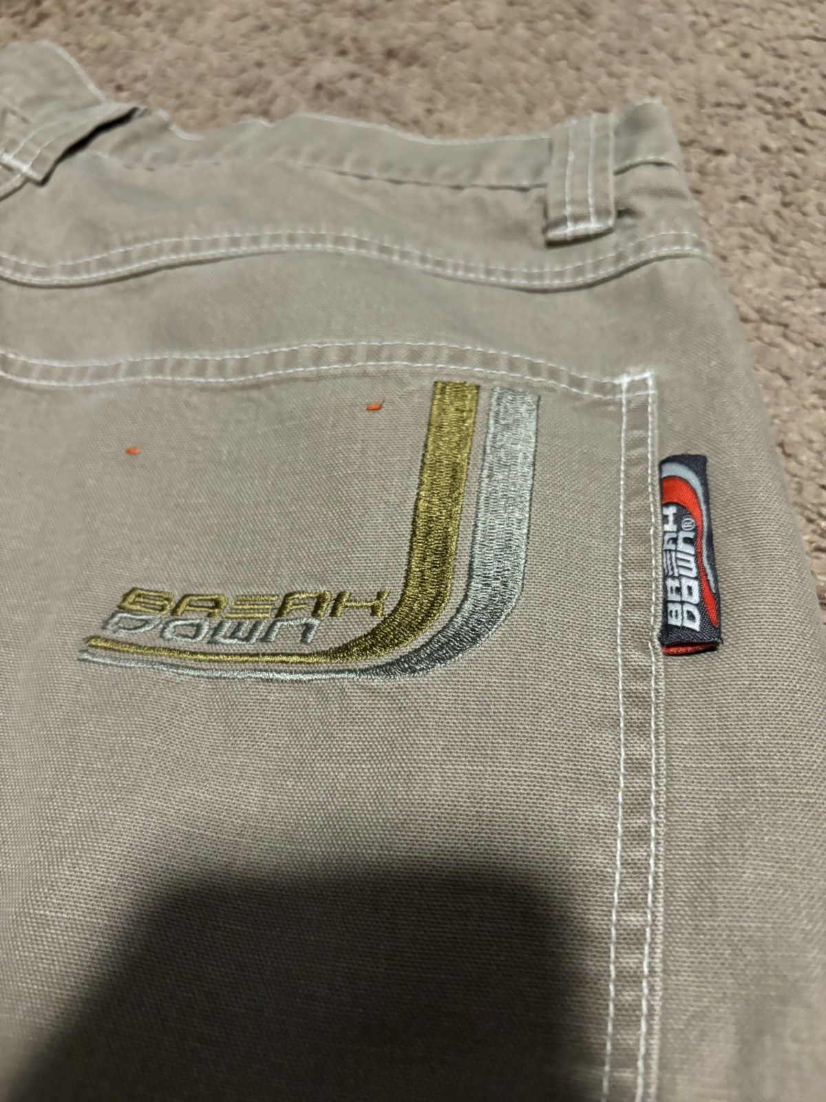 Vintage BreakDown Vintage Baggy Skate Pants 33” Size US 32 / EU 48 - 4 Thumbnail