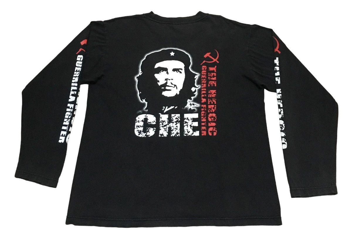 Band Tees Very Rare Vintage Bootleg Che Guevara RATM T-shirt 1990s Size US L / EU 52-54 / 3 - 2 Thumbnail
