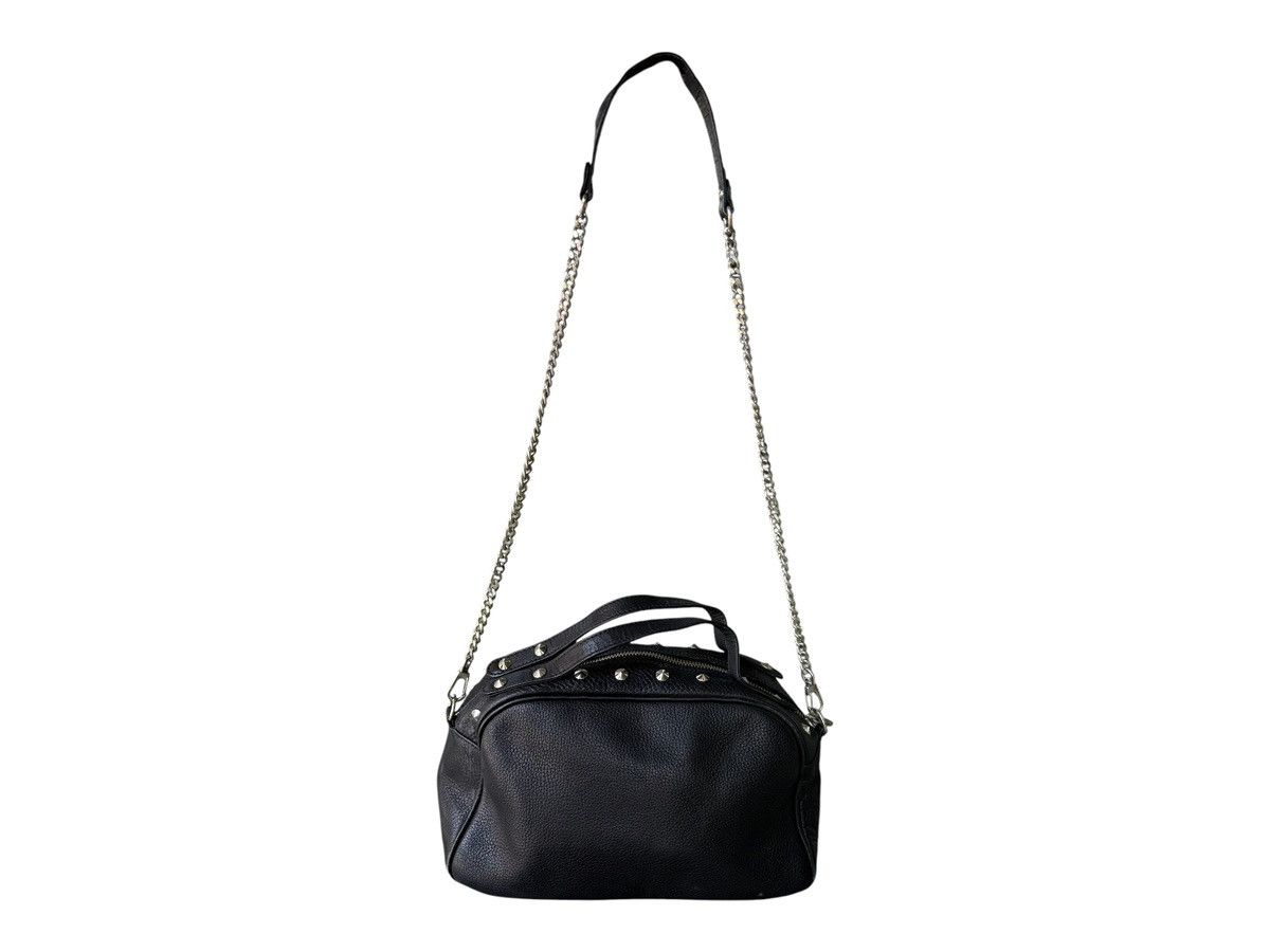 Katharine Hamnett London VINTAGE KATHARINE HAMNETT Logo Studded Leather 2 Way Bag Size ONE SIZE - 2 Thumbnail