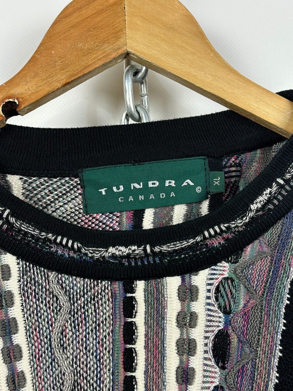 Tundra Canada Vintage Tundra Canada 3D Knit Coogi Style Sweater Size US XL / EU 56 / 4 - 20 Thumbnail