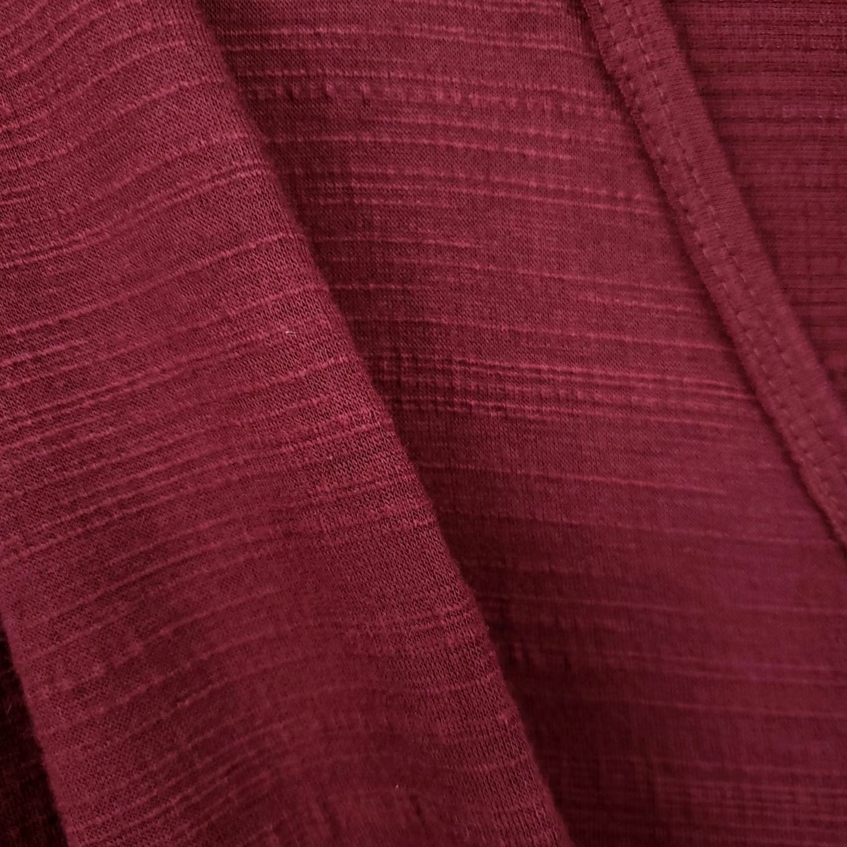 Vintage Wonderly Burgundy Plus Size 4X Short Sleeve Casual Tee Shirt Stretch NWT Size XXL / US 16-18 / IT 52-54 - 4 Thumbnail