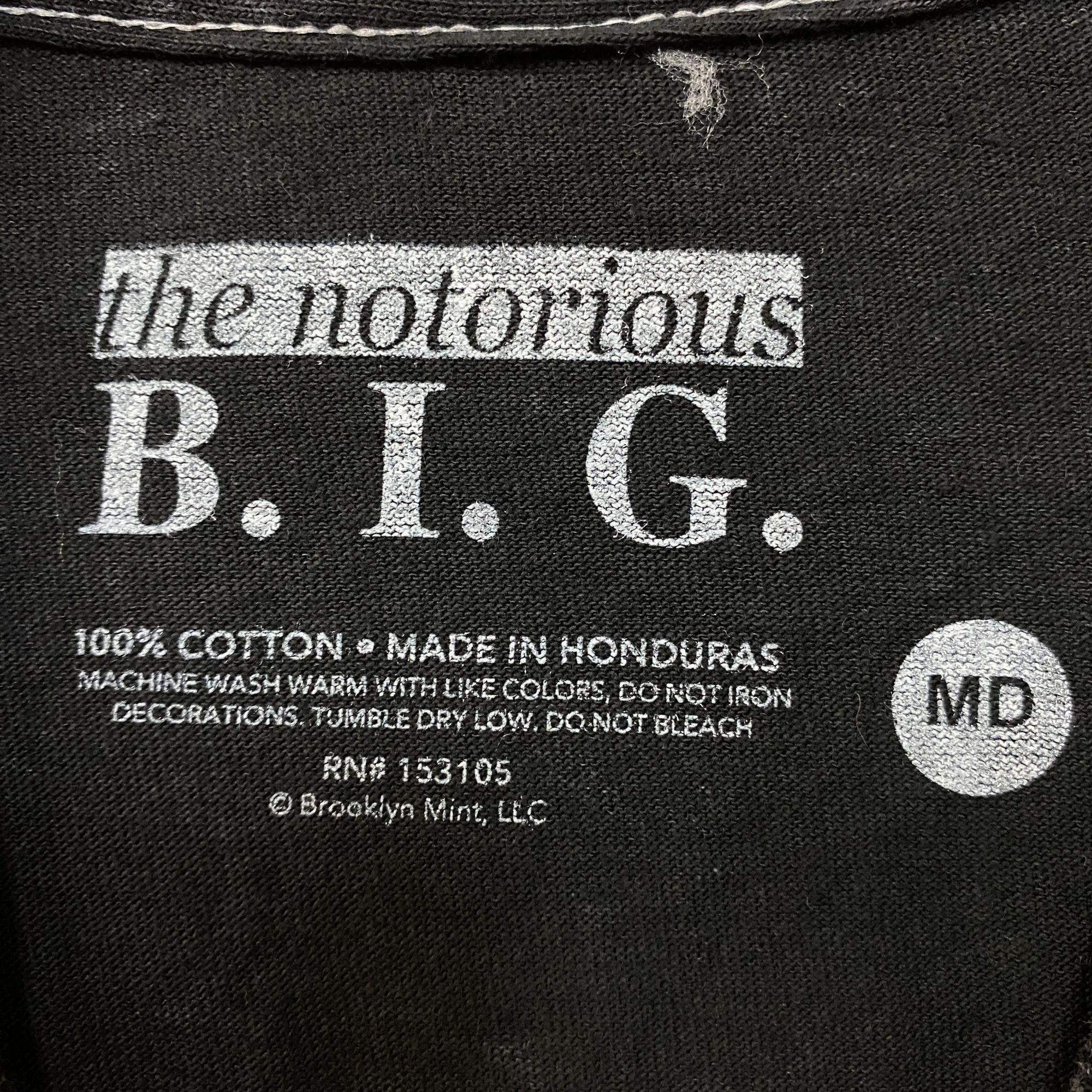 Rap Tees Biggie Smalls Crown King of New York Graphic Mineral Wash T- Size US M / EU 48-50 / 2 - 4 Thumbnail