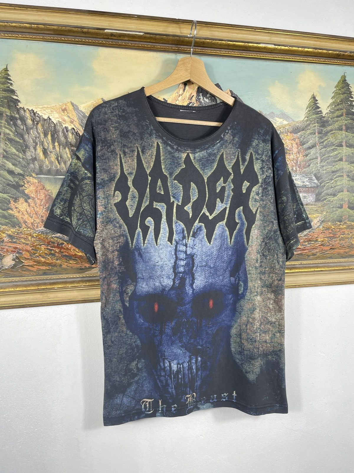 Band Tees Vader The Beast Retro l T shirt Tee Rock Metal Band Size US M / EU 48-50 / 2 - 4 Thumbnail