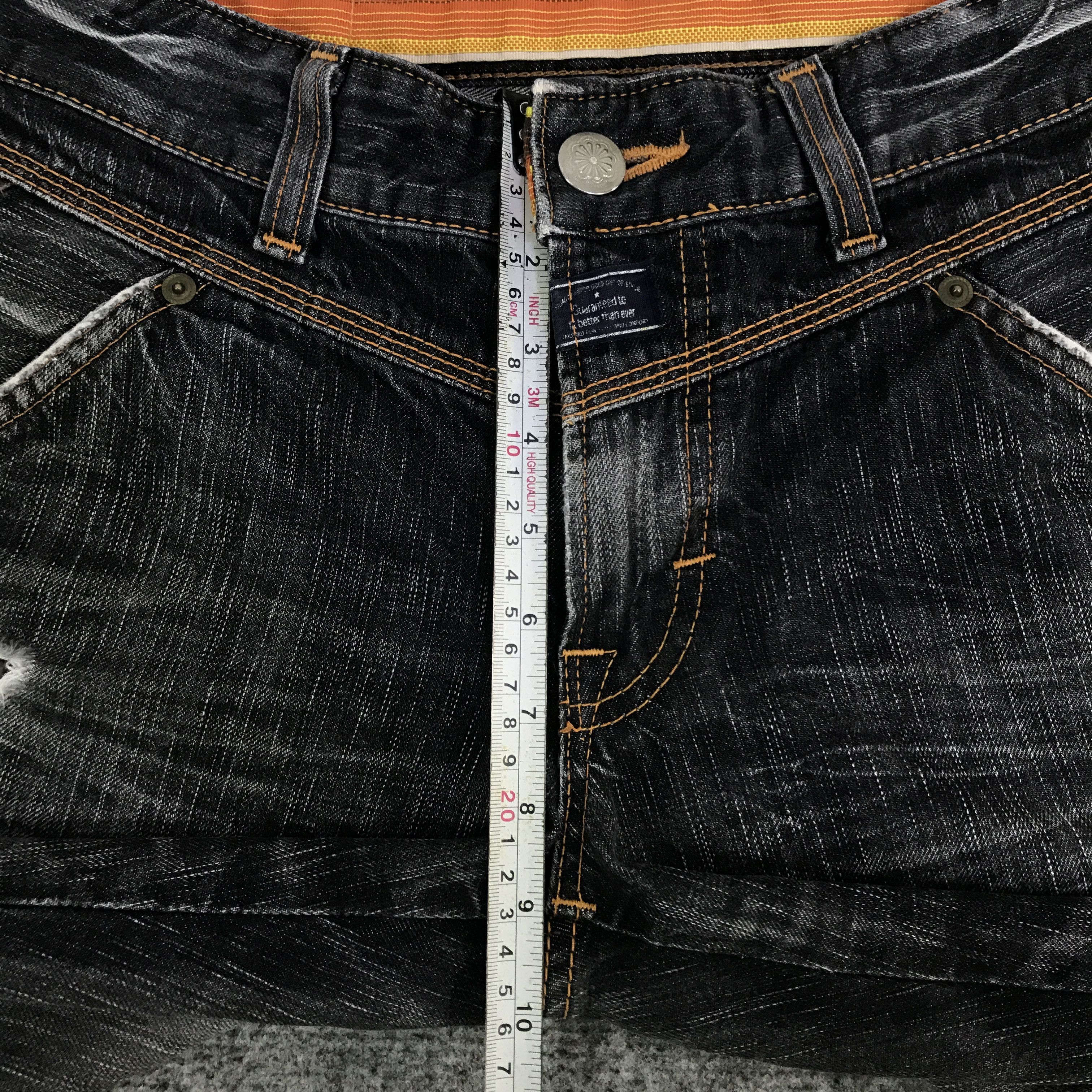 Edwin Black faded edwin Japan denim jeans K74B19 Size US 28 / EU 44 - 8 Thumbnail