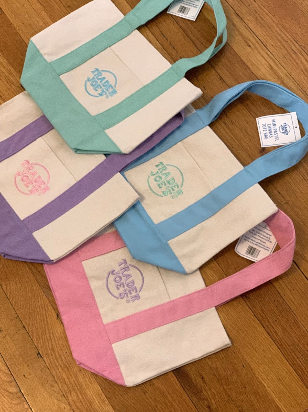 Other Trader Joe’s Mini Tote Bag Pastel Size ONE SIZE - 3 Thumbnail
