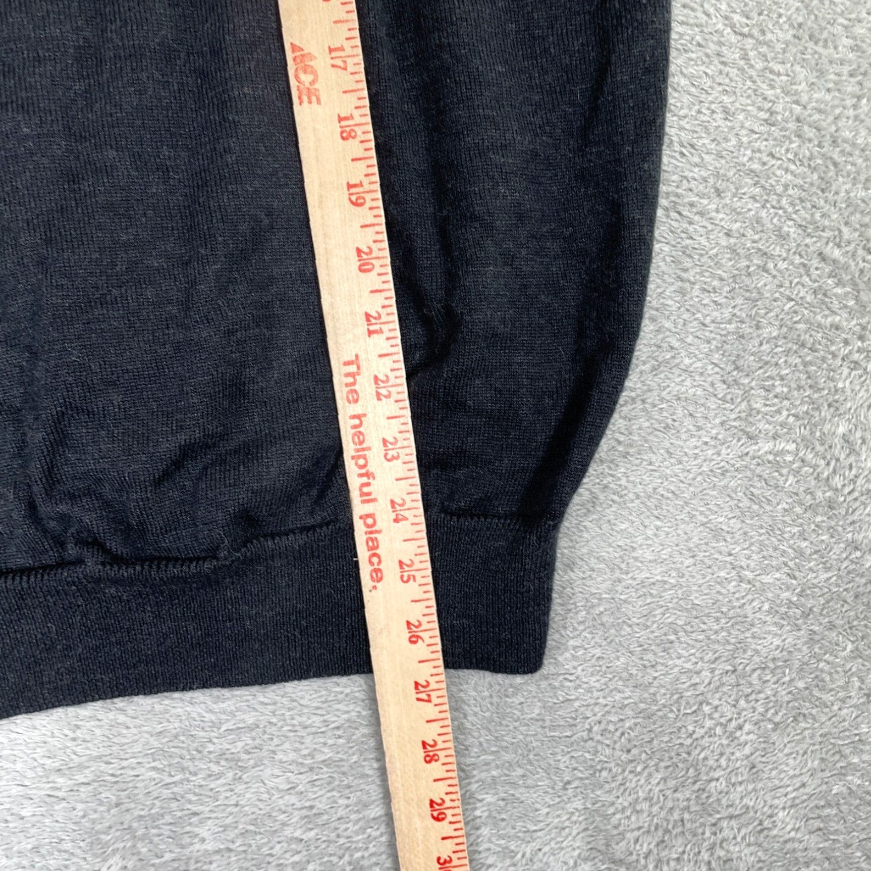 Orvis Orvis Quarter Zip Sweater Mens M Gray Merino Wool Shooting Elbow Patches Mock Neck Zipper Logo Size US M / EU 48-50 / 2 - 7 Thumbnail