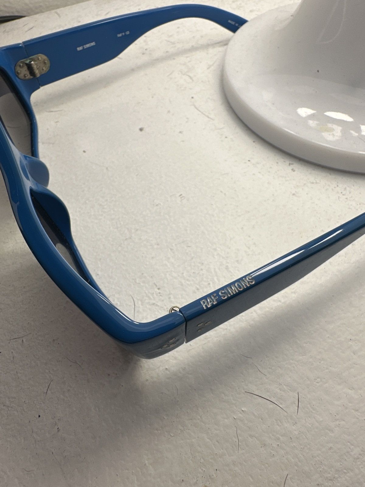 Raf Simons Raf Simons Blue Sunglasses Size ONE SIZE - 10 Thumbnail