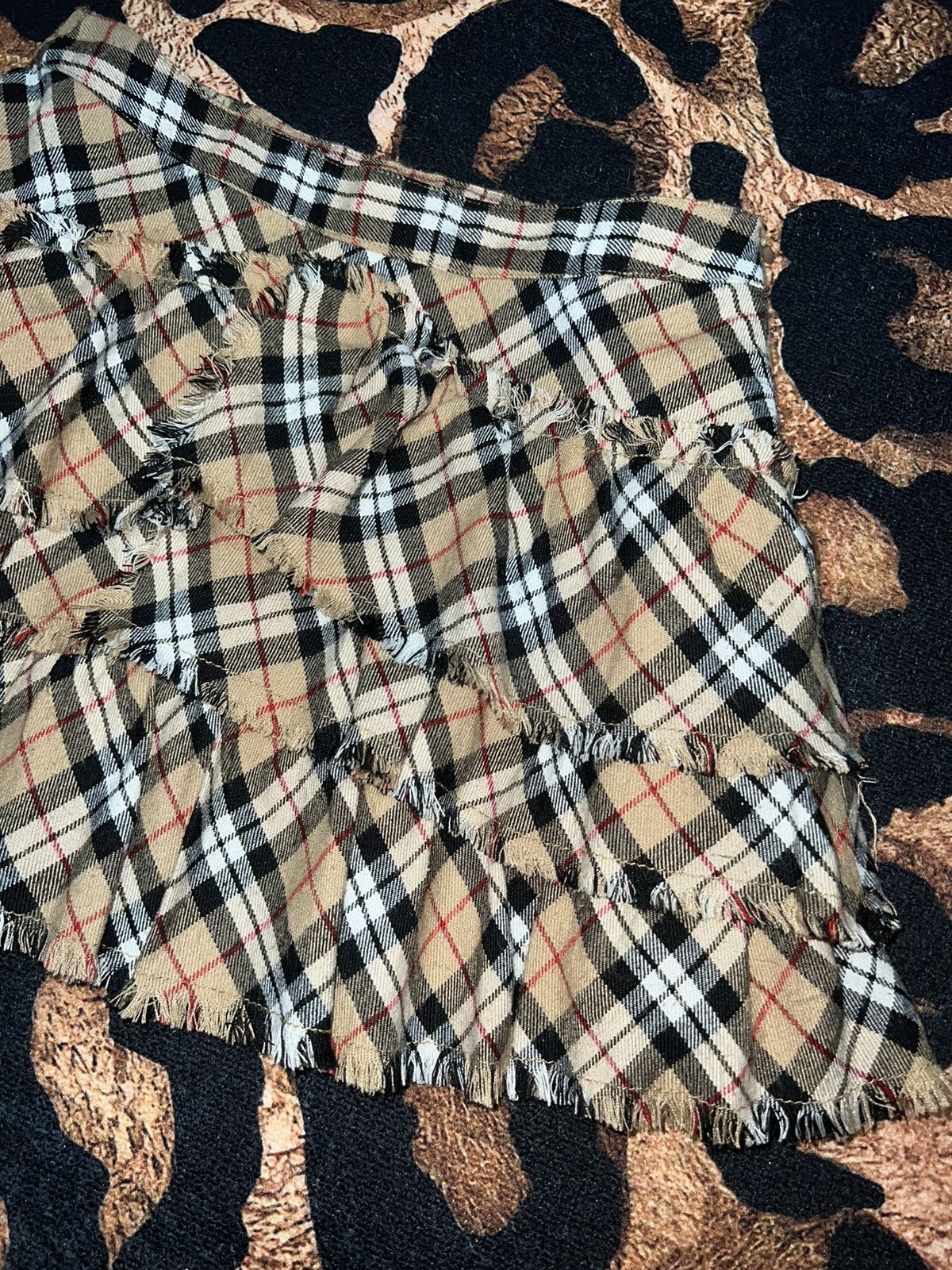 Burberry Japanese tartan layered skirt 🎀💖 Size 26" / US 2 / IT 38 - 3 Thumbnail