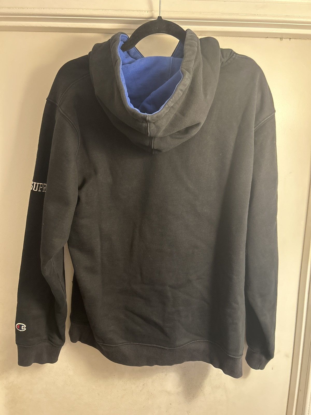 Champion × Supreme Supreme Champion Hoodie Size US L / EU 52-54 / 3 - 2 Thumbnail