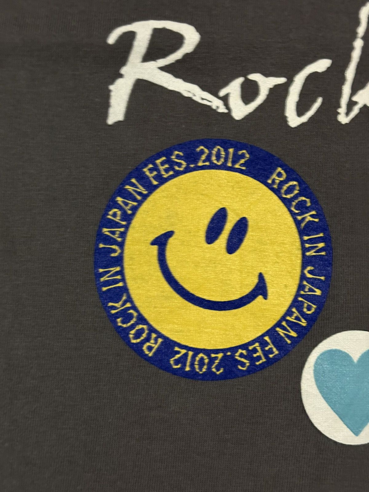 Band Tees × Japanese Brand × Vintage Japanese Brand rockin’on JAPAN FES. 2012 Tee Size US M / EU 48-50 / 2 - 5 Thumbnail