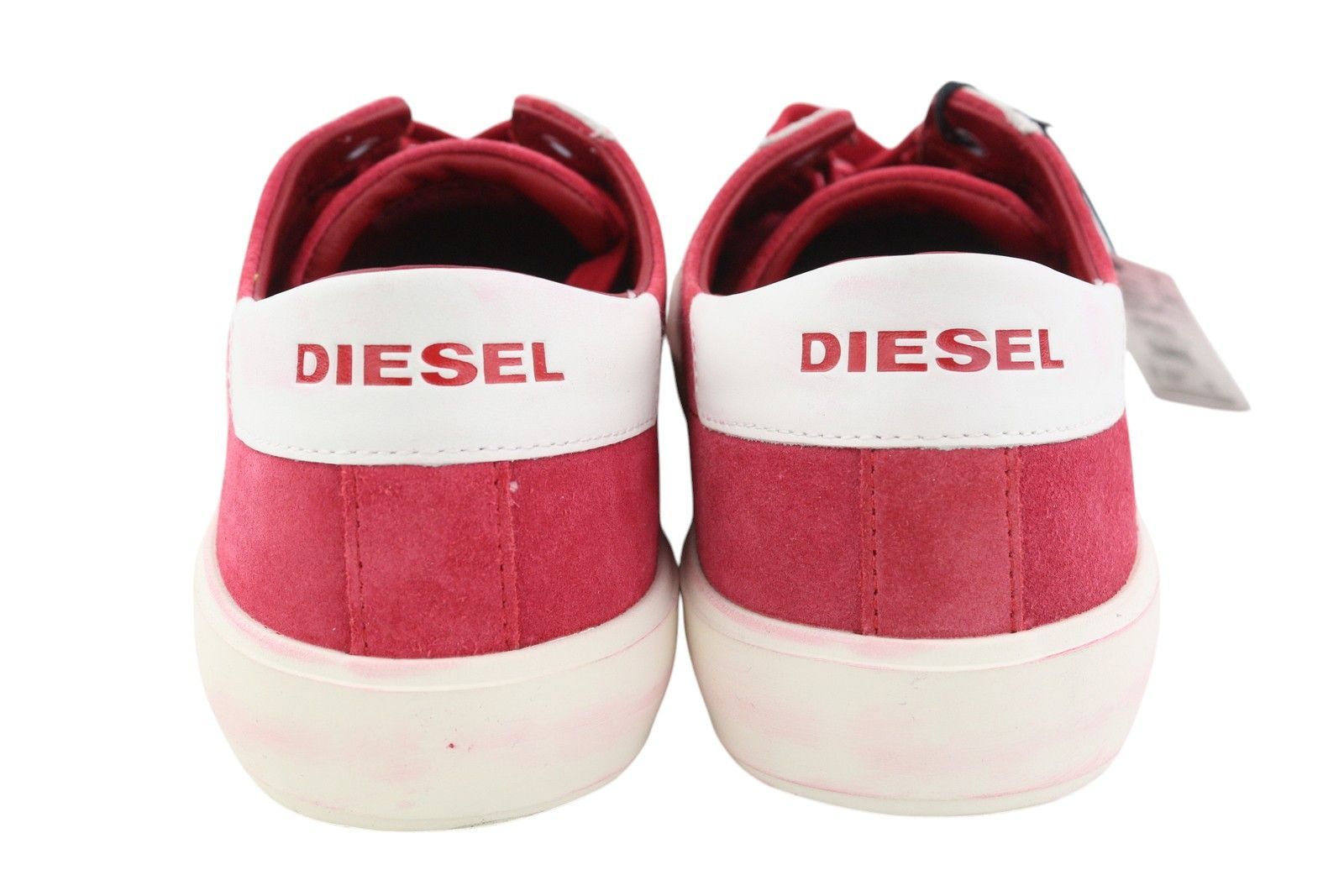 Diesel S-MYDORI LC EU45 Red Suede Leather 41532 Size US 12 / EU 45 - 6 Thumbnail
