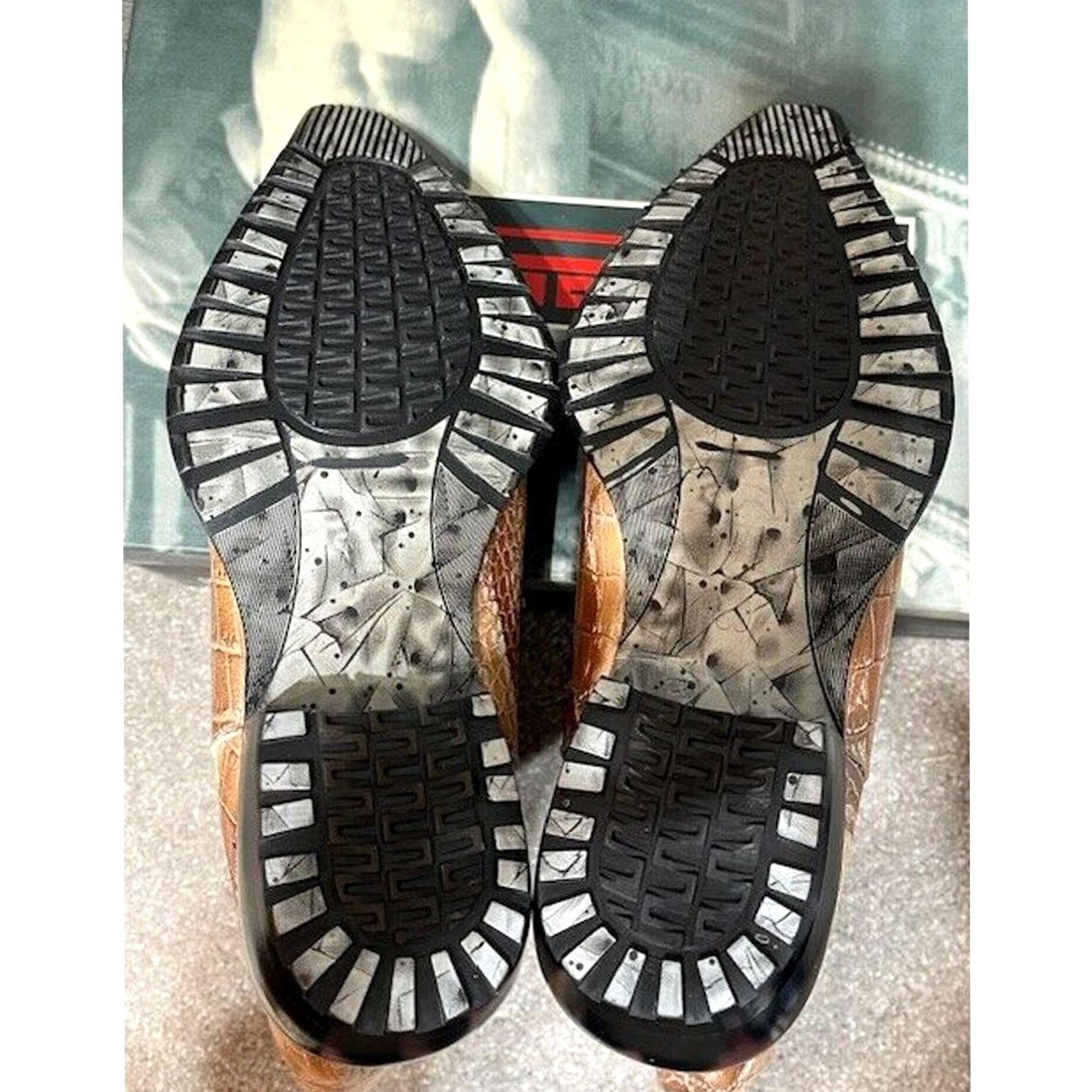 Vintage Fiesso Aurelio Garcia Boots 7 Western Cowboy Glam Rock Edgy Clubwear Rockabilly Men Leather Cap Toe Slip On Pointed Toe Casual Workwear Vintage No N/A Size US 7 / EU 40 - 7 Thumbnail