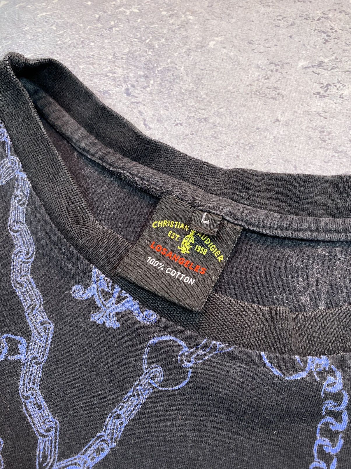 Christian Audigier × Japanese Brand Christian Audigier t-shirt with big logo Size US L / EU 52-54 / 3 - 11 Thumbnail