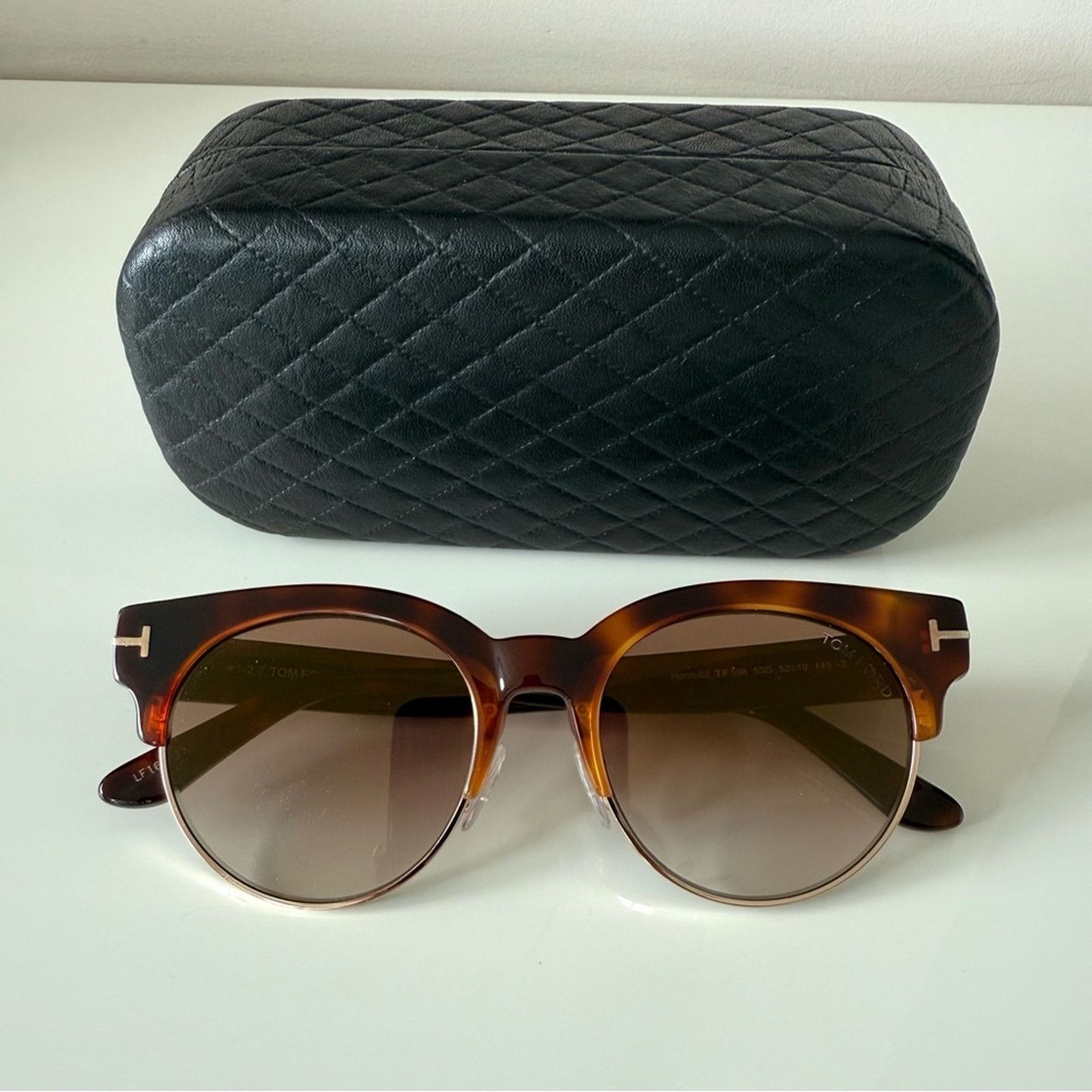 Tom Ford NEW!!! Tom Ford sunglasses HENRI 02 TF598 53G Authentic Size ONE SIZE - 7 Thumbnail