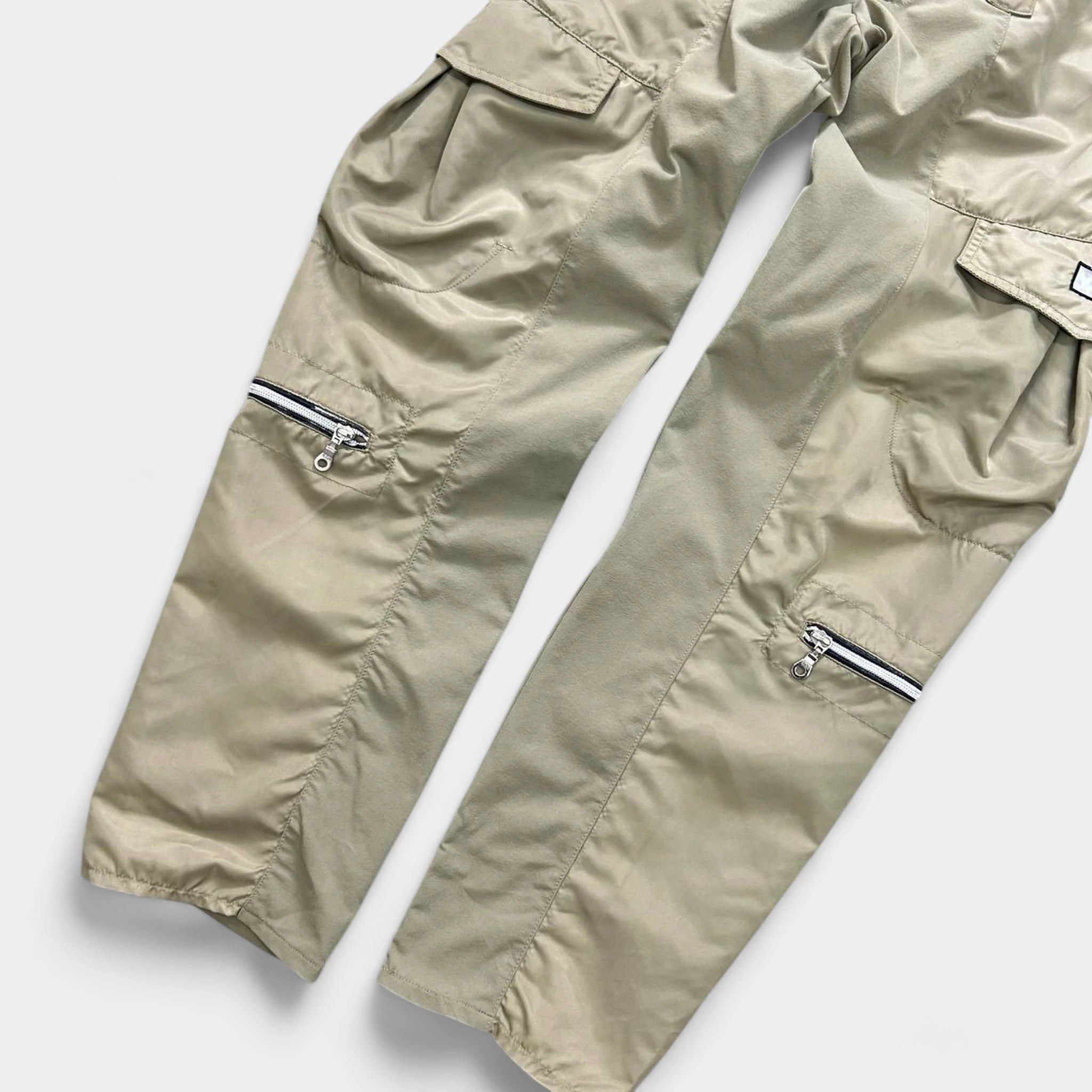 Marithe + Francois Girbaud Marithé + François Girbaud 2000s Technical Nylon Cargo Pants Size US 32 / EU 48 - 3 Thumbnail