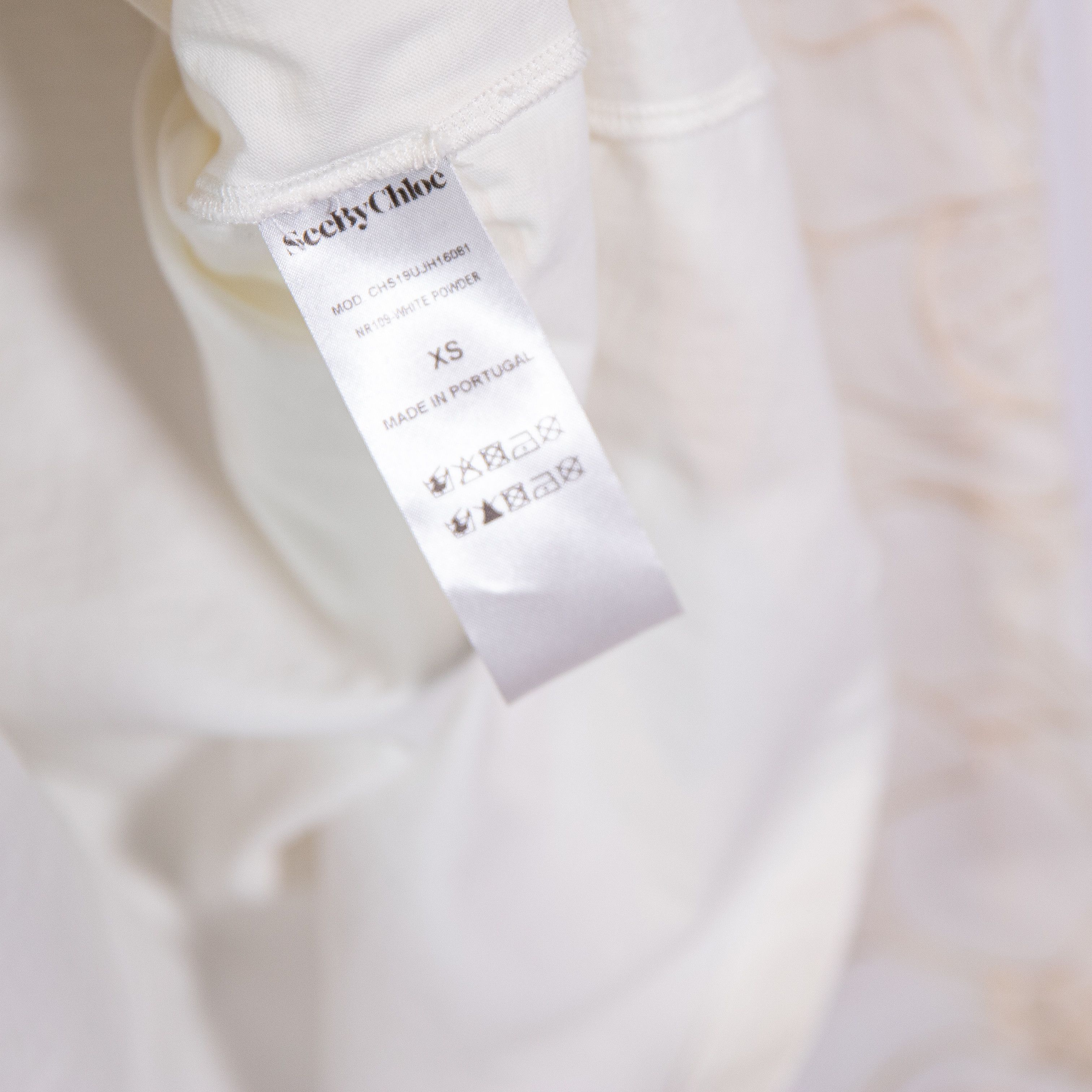See by Chloe See By Chloe Powder White Butterfly Size XS / US 0-2 / IT 36-38 - 3 Thumbnail