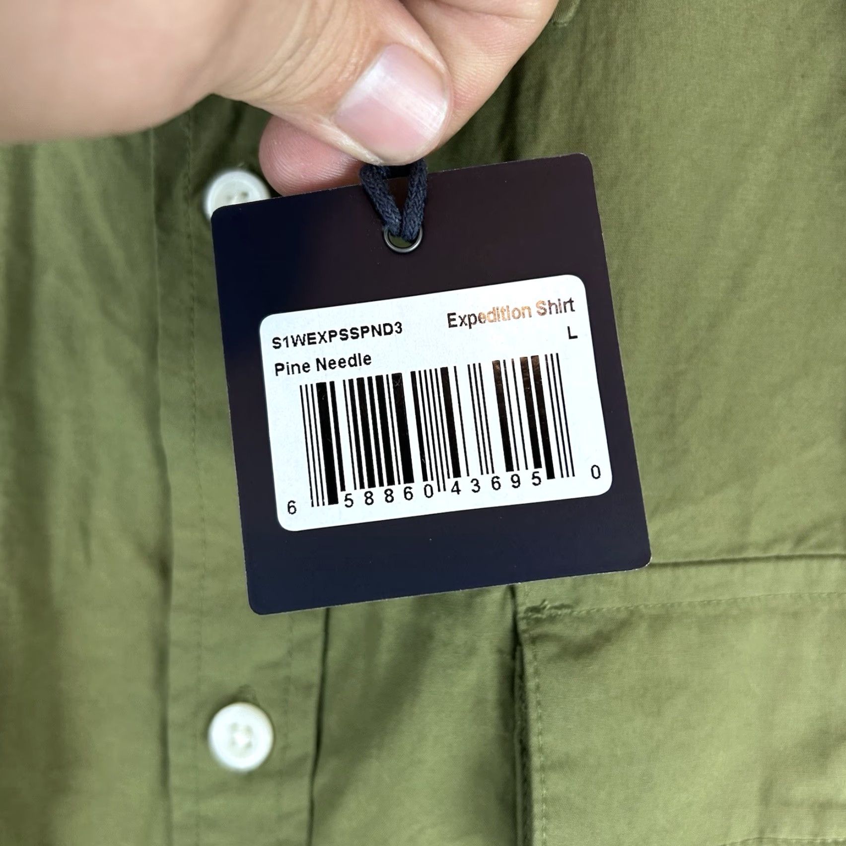 Needles NWT The Normal Brand Expedition Shirt Pine Needle Green Short Sleeve Size Large Size US L / EU 52-54 / 3 - 7 Thumbnail