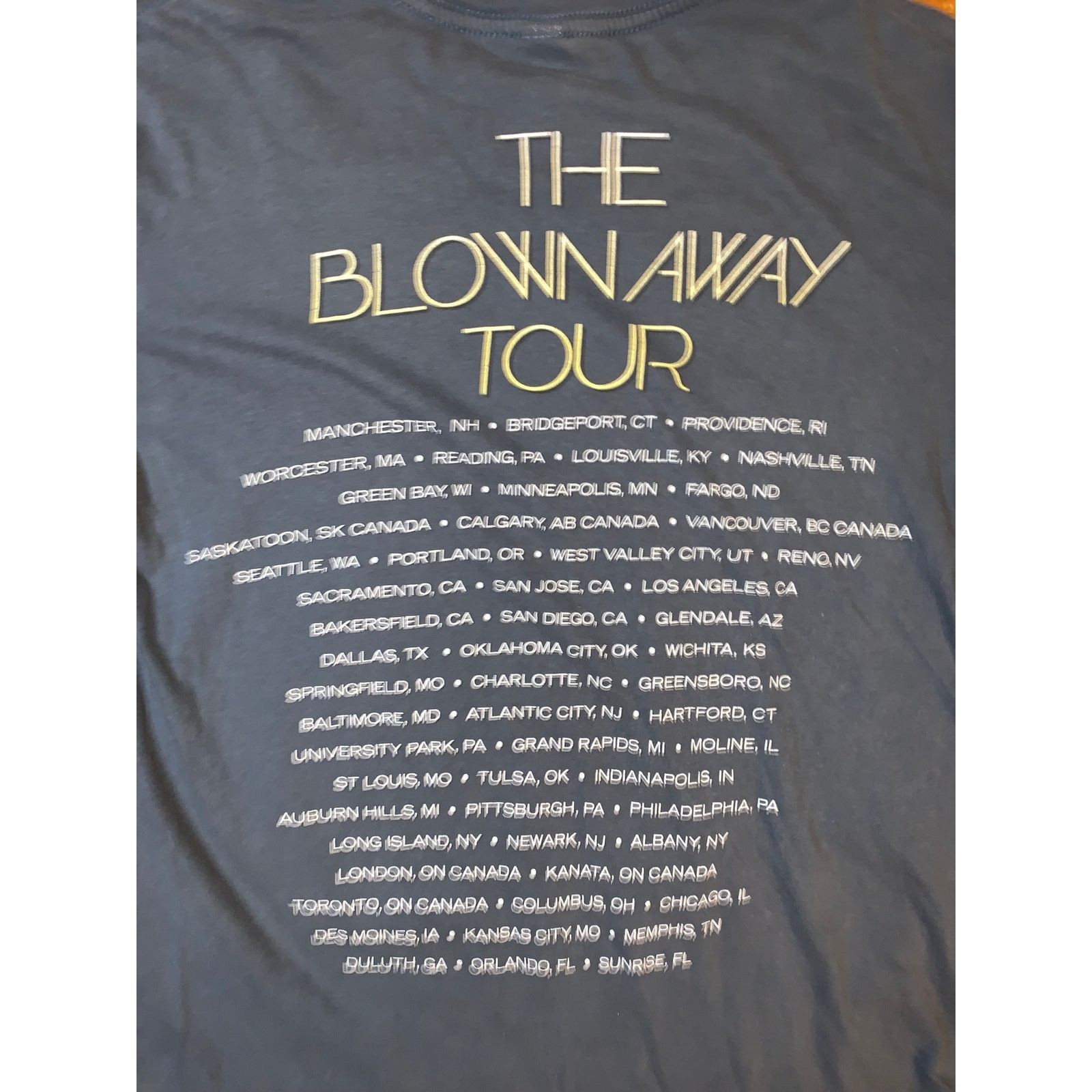 Other Carrie Underwood Blown Away Tour T Shirt Small Pima Tee Size S / US 4 / IT 40 - 8 Thumbnail