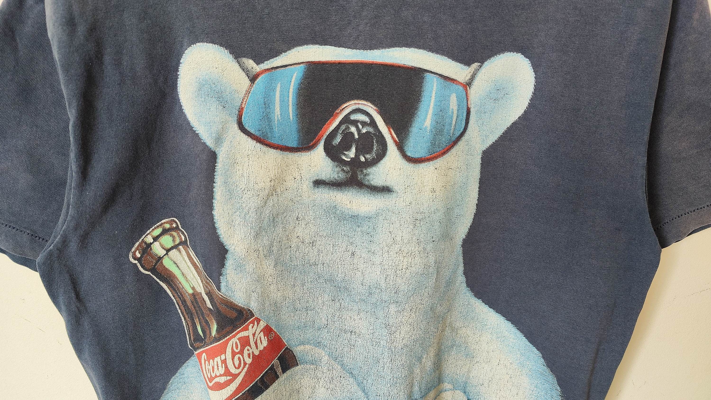 Coca Cola × Vintage Coca Cola VTG 1994 Drink Bottle Bear Vintage Tshirt Size US L / EU 52-54 / 3 - 2 Thumbnail