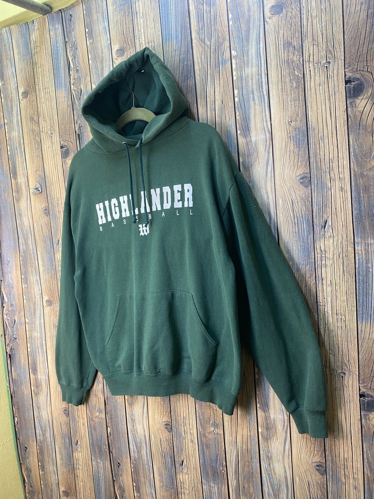 Jerzees × L.L. Bean × Vintage Vintage highlander baseball sweatshirt hoodie Size US M / EU 48-50 / 2 - 3 Thumbnail