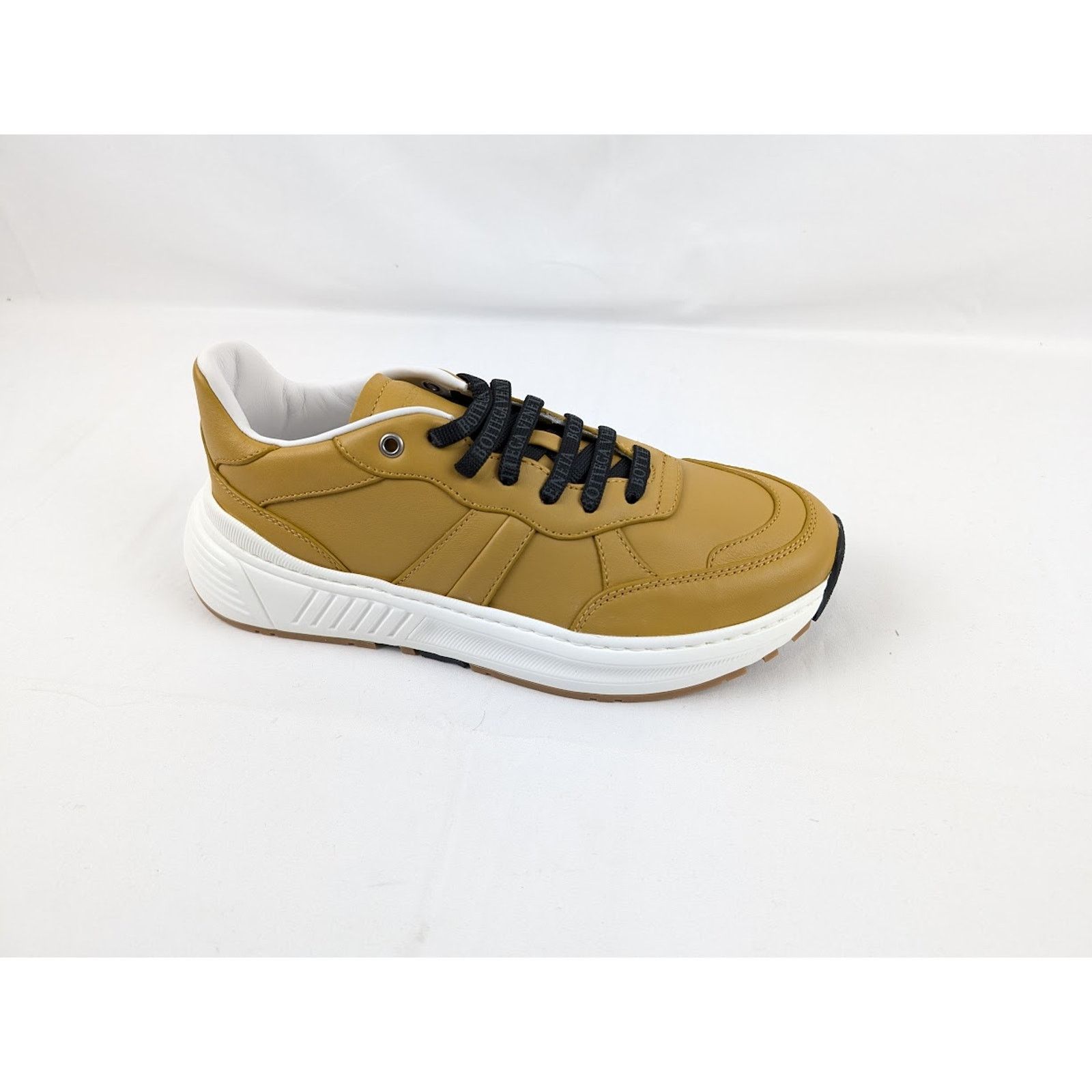 Bottega Veneta o1rshd1 Scarpa Pelle Sneakers Speedster in Butter Scotch Size US 8.5 / EU 41-42 - 3 Thumbnail