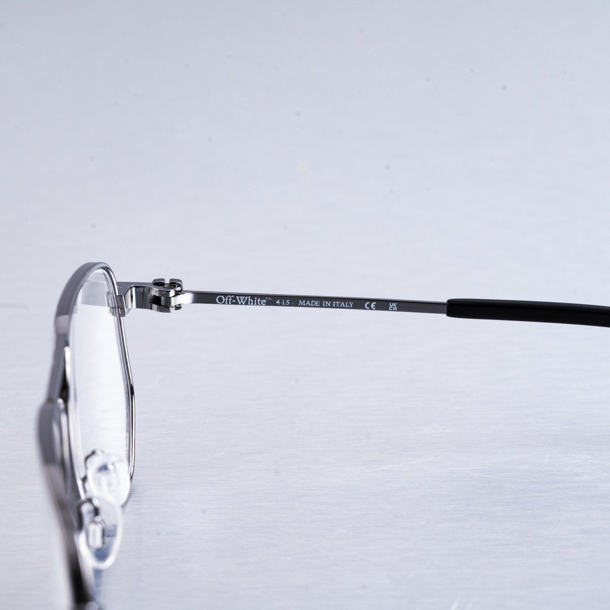 Off-White OFF WHITE STYLE 8A GUNMETAL GLASSES Size ONE SIZE - 4 Thumbnail