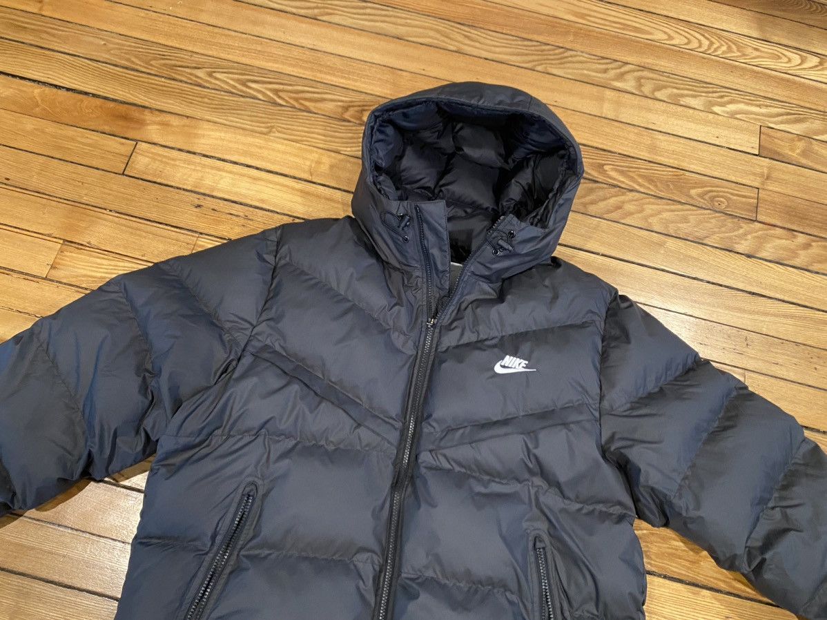 Nike Nike Windrunner tech puffer jacket coat xl black swoosh Size US XL / EU 56 / 4 - 2 Thumbnail