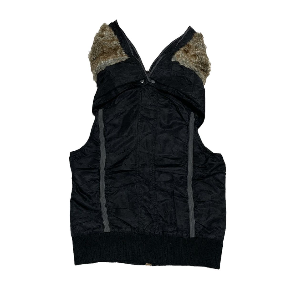 Avirex × If Six Was Nine × Le Grande Bleu (L.G.B.) Avirex Fur Hooded Vest Size US M / EU 48-50 / 2 - 3 Thumbnail