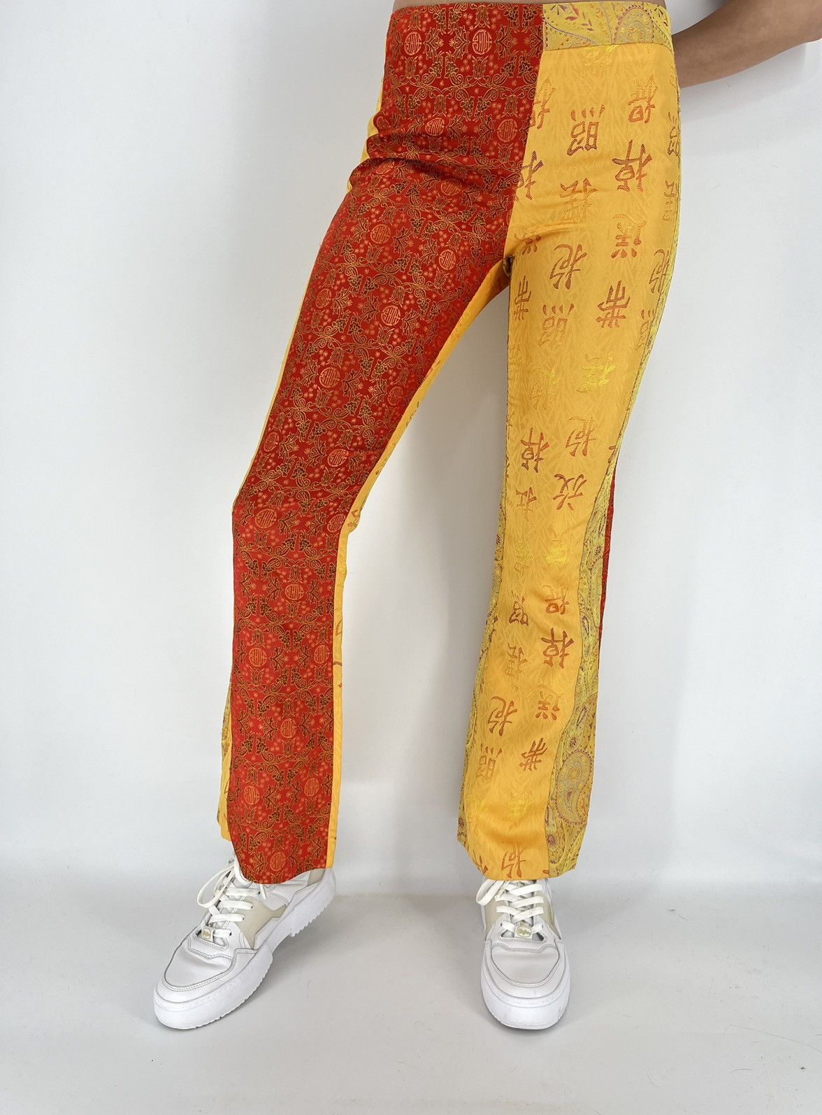 JNCO × Vintage Crazy vintage 90’s Jnco Girlie Stuff Pants Embroidered Japan Size 30" / US 8 / IT 44 - 3 Thumbnail
