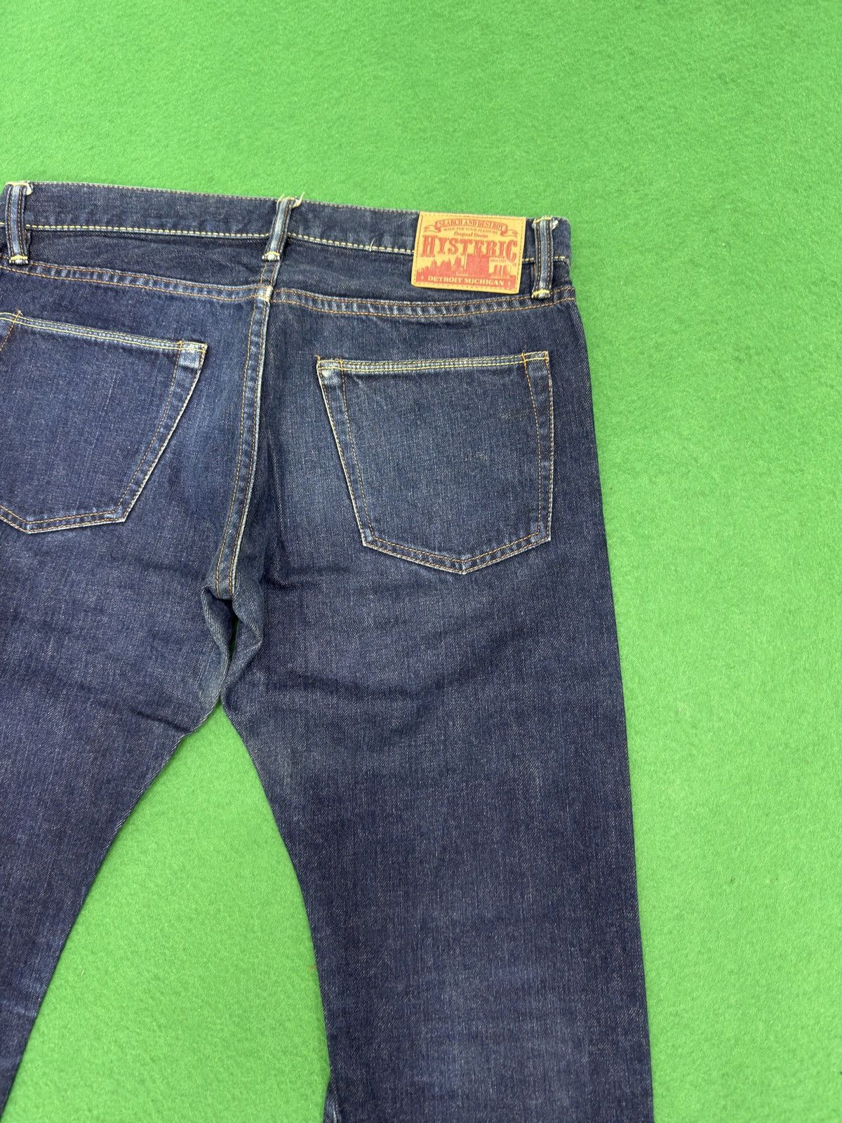 Hysteric Glamour A24 STUDDED HYSTERIC GLAMOUR SELVEDGE Size US 32 / EU 48 - 10 Thumbnail