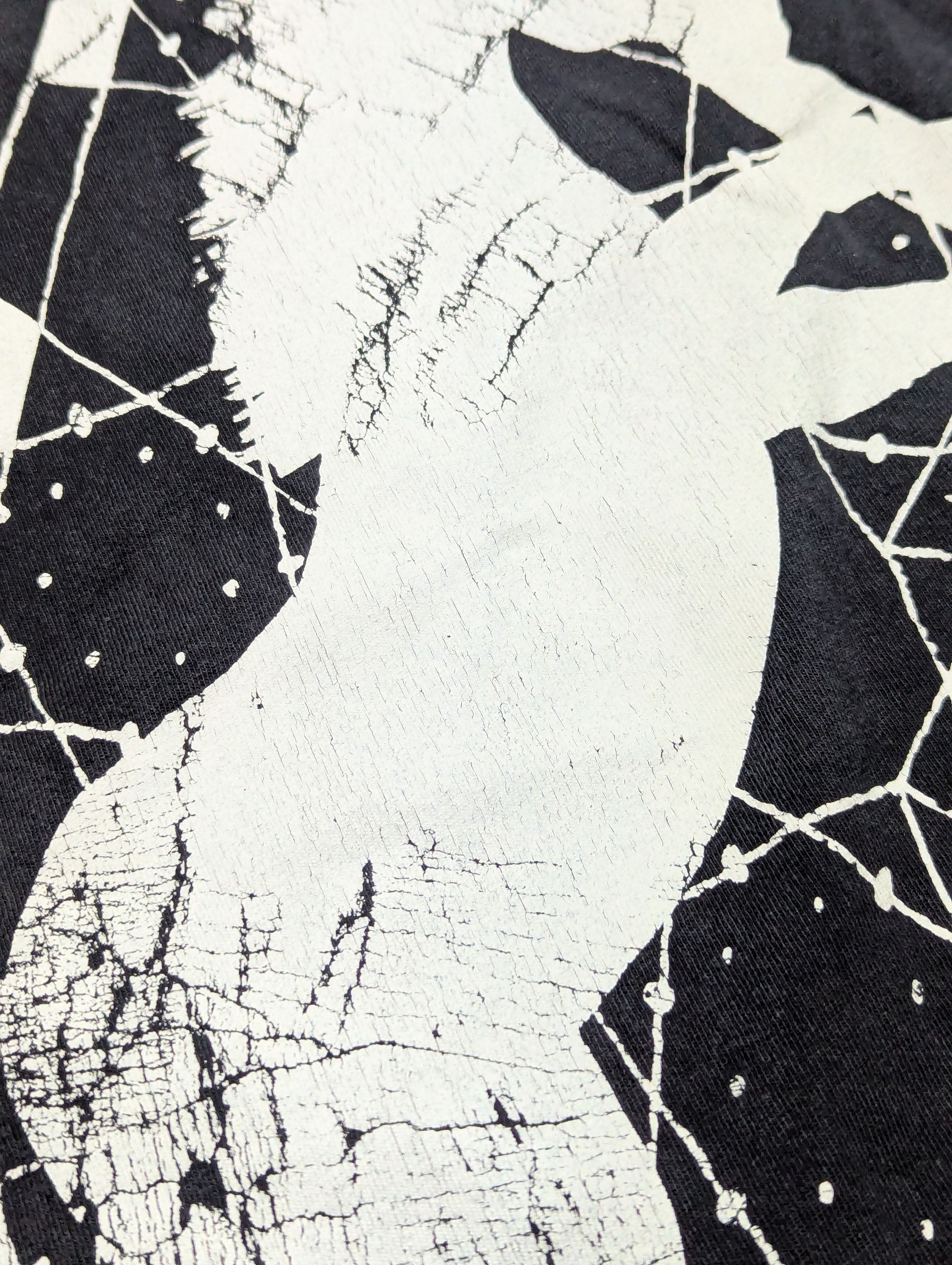 Allsaints ALLSAINTS Men`s Gray Unicorn Graphic Distressed T - Shirt Size US M / EU 48-50 / 2 - 5 Thumbnail