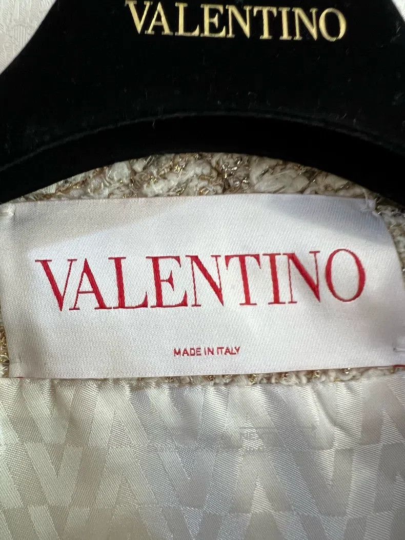 Valentino Valentino Sequin-embroidered long-sleeved casual jacket Size XXS / US 00 / IT 34 - 3 Thumbnail