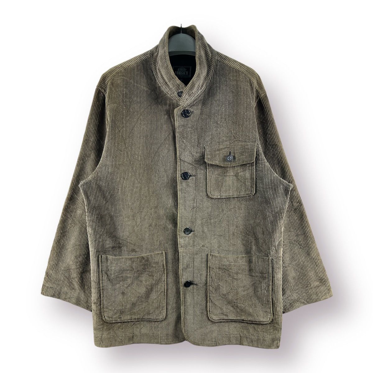 Other 🔥 ALFREDO VERSACE CORDUROY CHORE JACKET - M Size US M / EU 48-50 / 2 - 1 Thumbnail