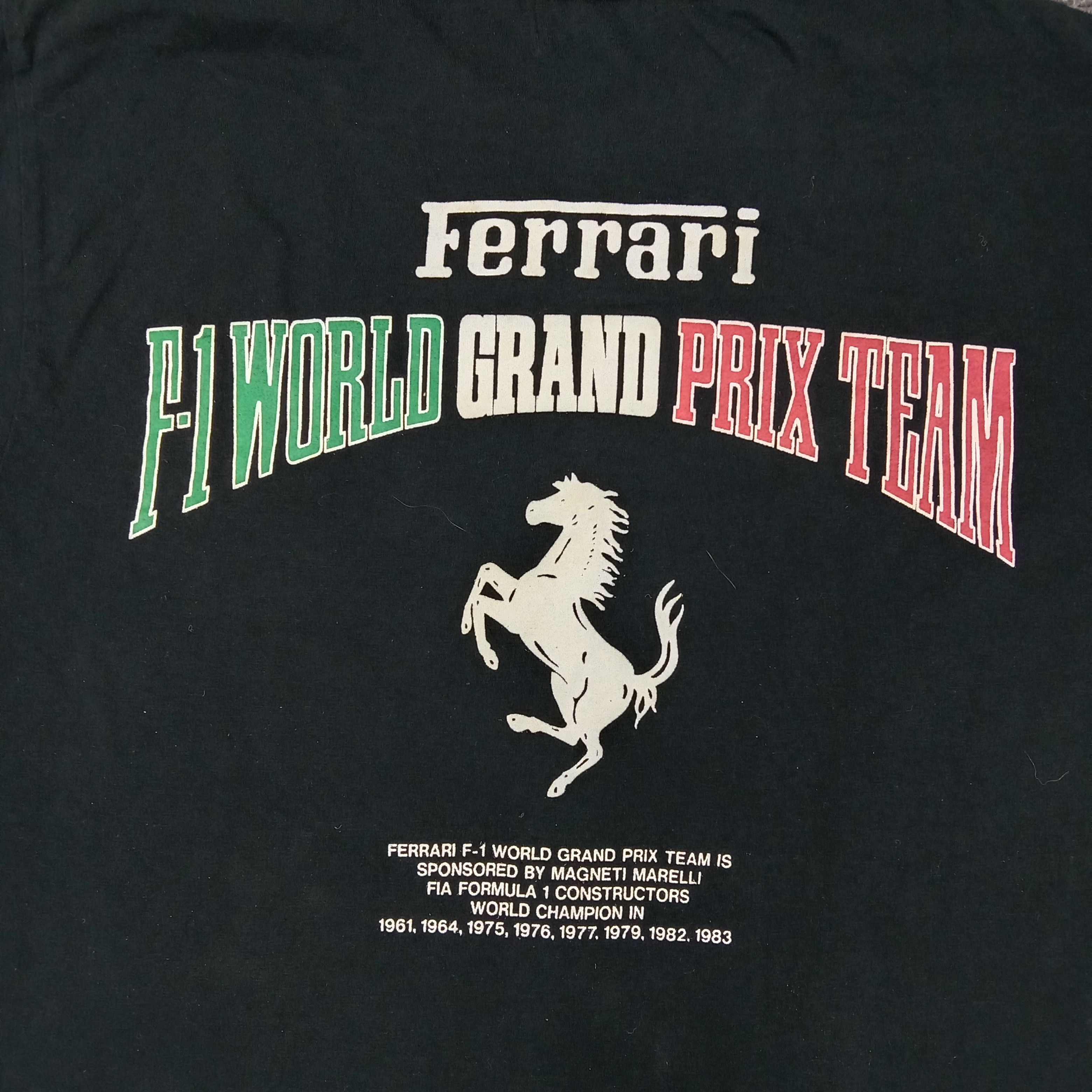 Ferrari × Vintage Magnetti Marelli Ferrari F1 World Grand Prix Team Tshirt Size US M / EU 48-50 / 2 - 2 Thumbnail