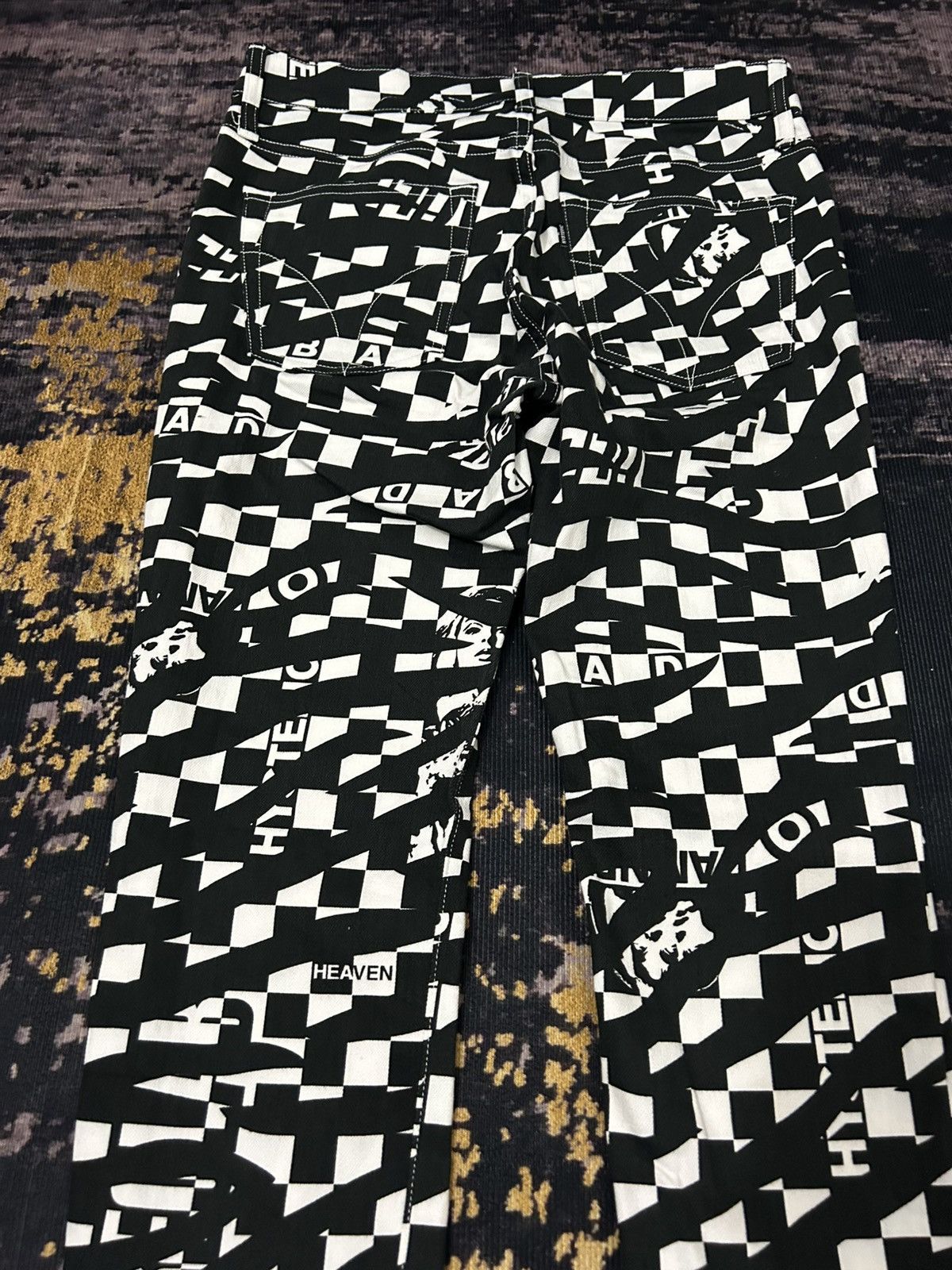 Hysteric Glamour Hysteric Glamour Me Bastard Checker Pants Size US 29 - 5 Thumbnail