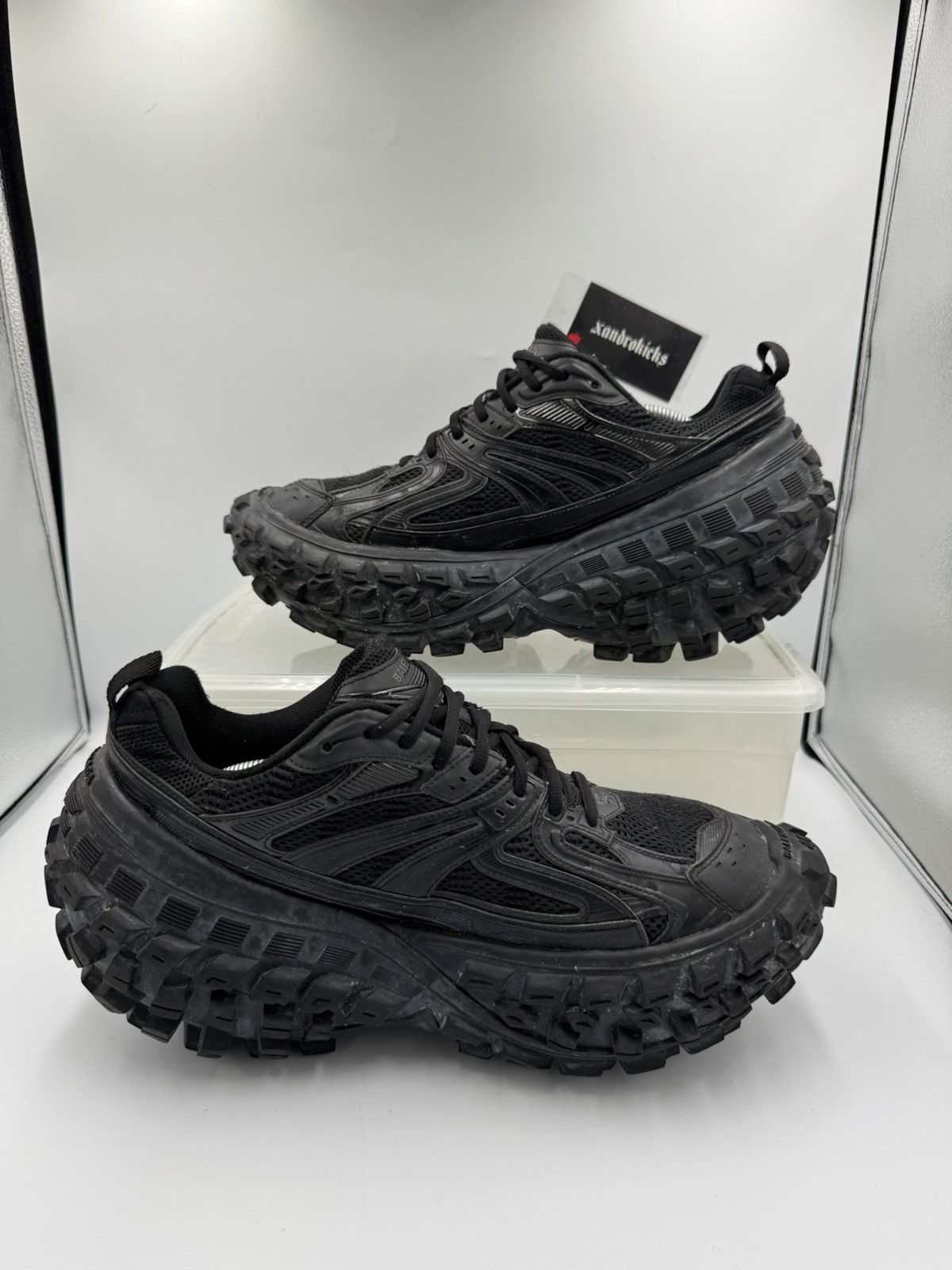 Balenciaga Size 46eu/13us Balenciaga Defender Black Size US 13 / EU 46 - 2 Thumbnail