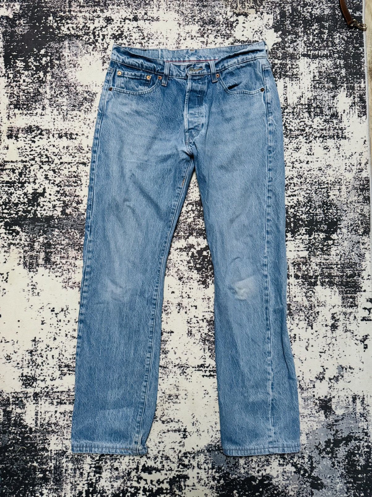 Levi's Made & Crafted × Levi's Vintage Clothing × Vintage Levis Vintage Clothing 501 Selvedge Selvage Denim Jeans 32 Size US 32 / EU 48 - 2 Thumbnail